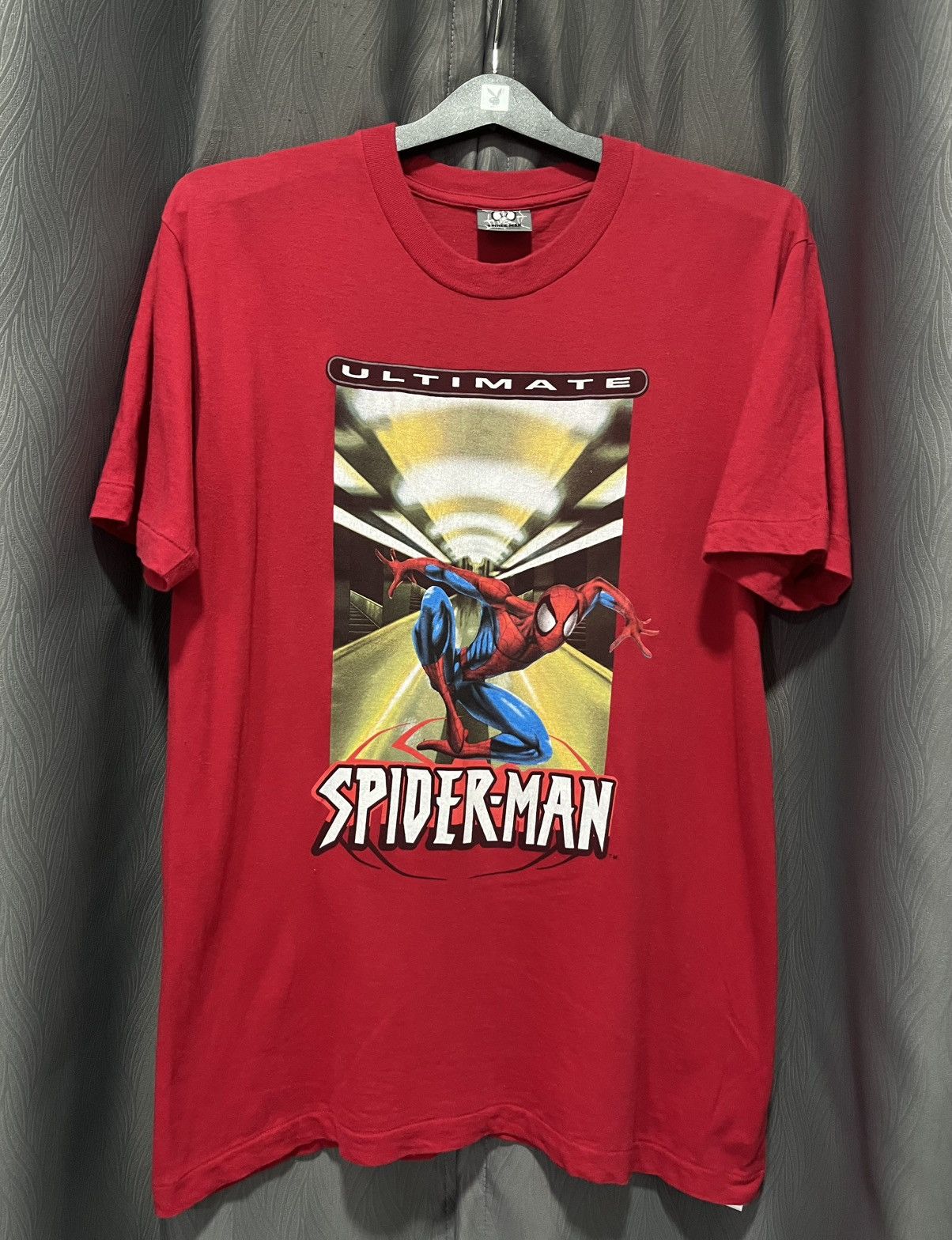 Anime × Marvel Comics × Vintage Vintage Ultimate Spiderman T.Shirt Size US M / EU 48-50 / 2 - 1 Thumbnail