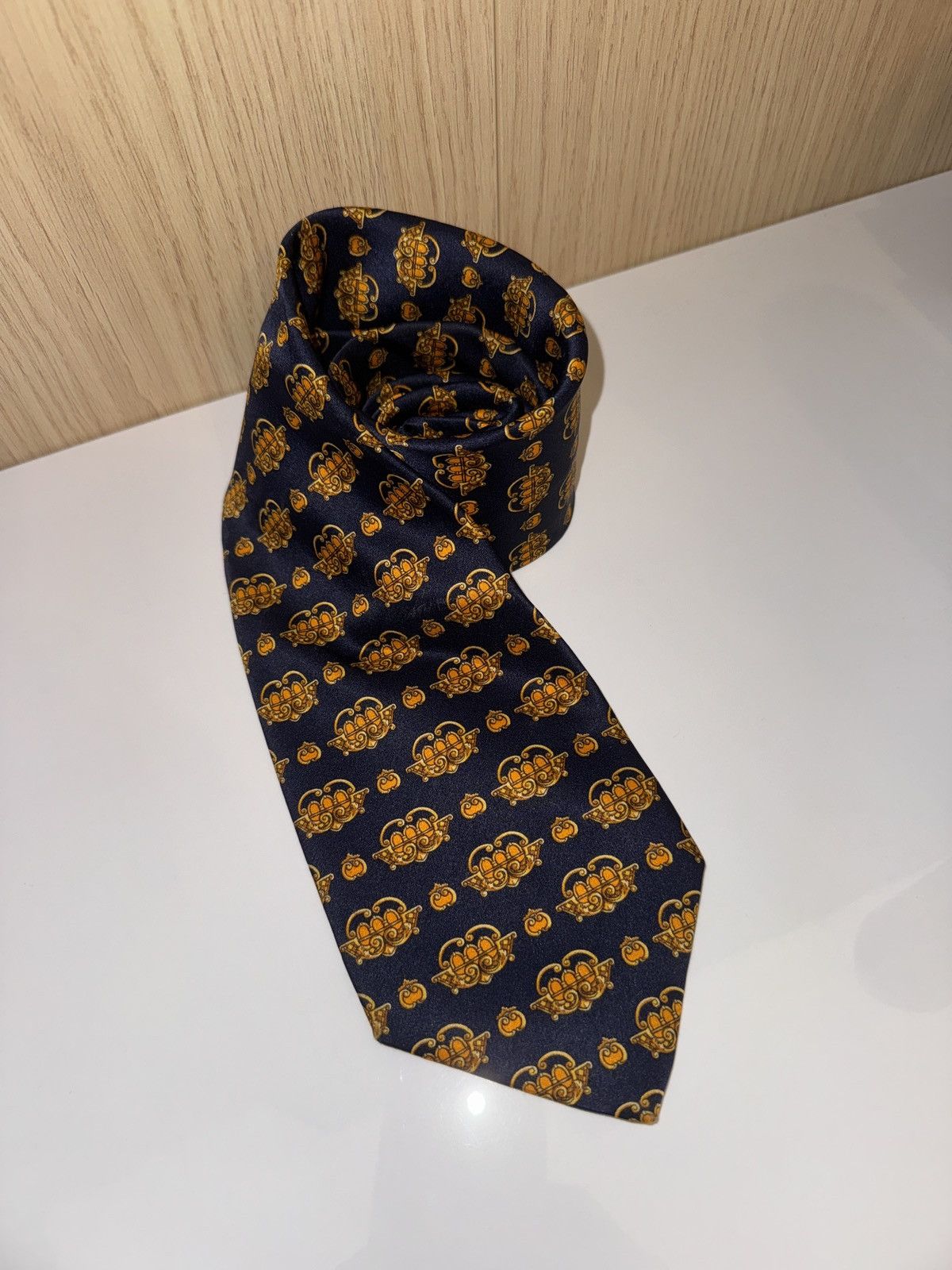 Balmain Balmain hand made silk tie Size ONE SIZE - 3 Thumbnail