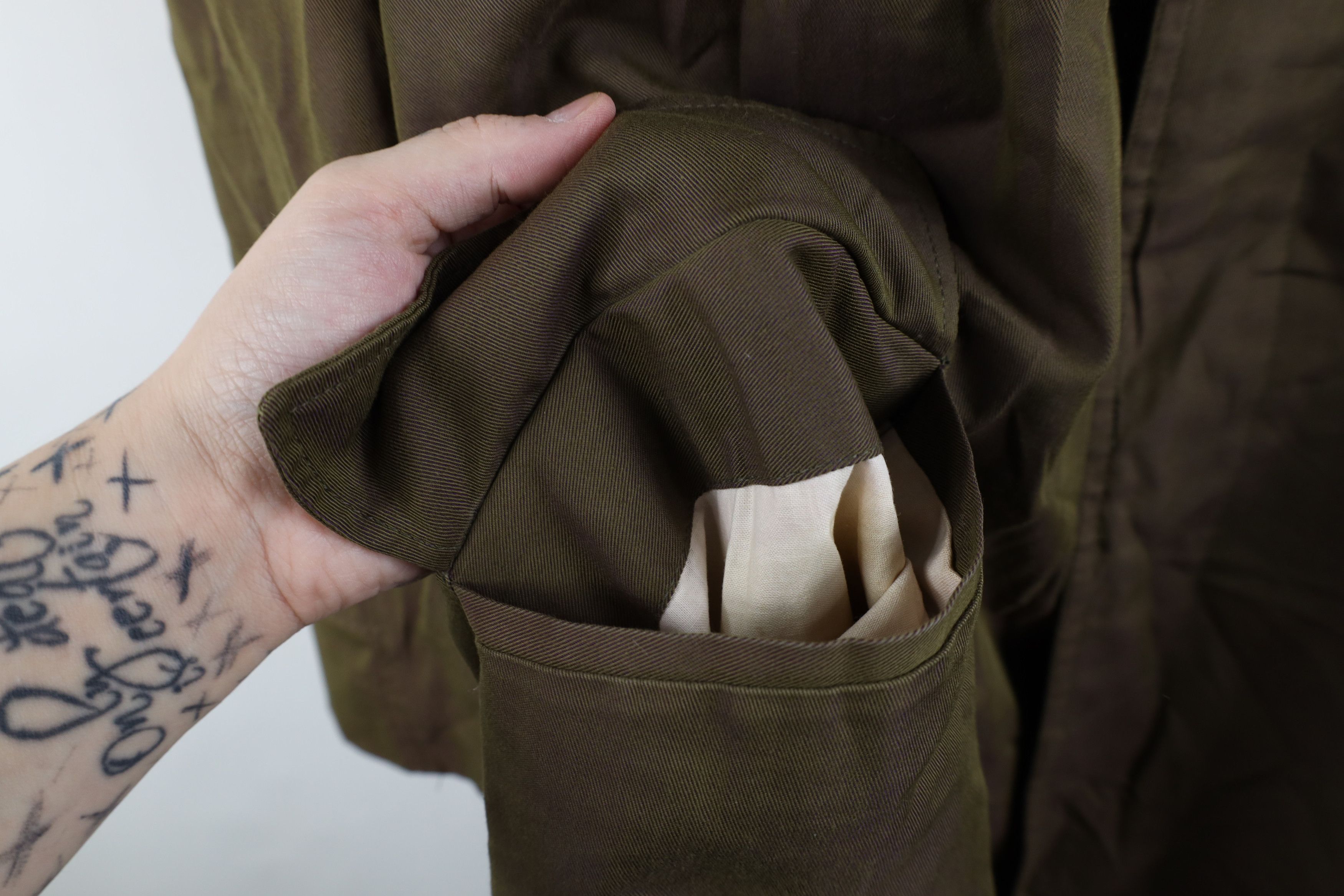Vintage Vintage 50s 60s Rockabilly Chromatic Trench Coat Rain Jacket Size US XXL / EU 58 / 5 - 7 Thumbnail