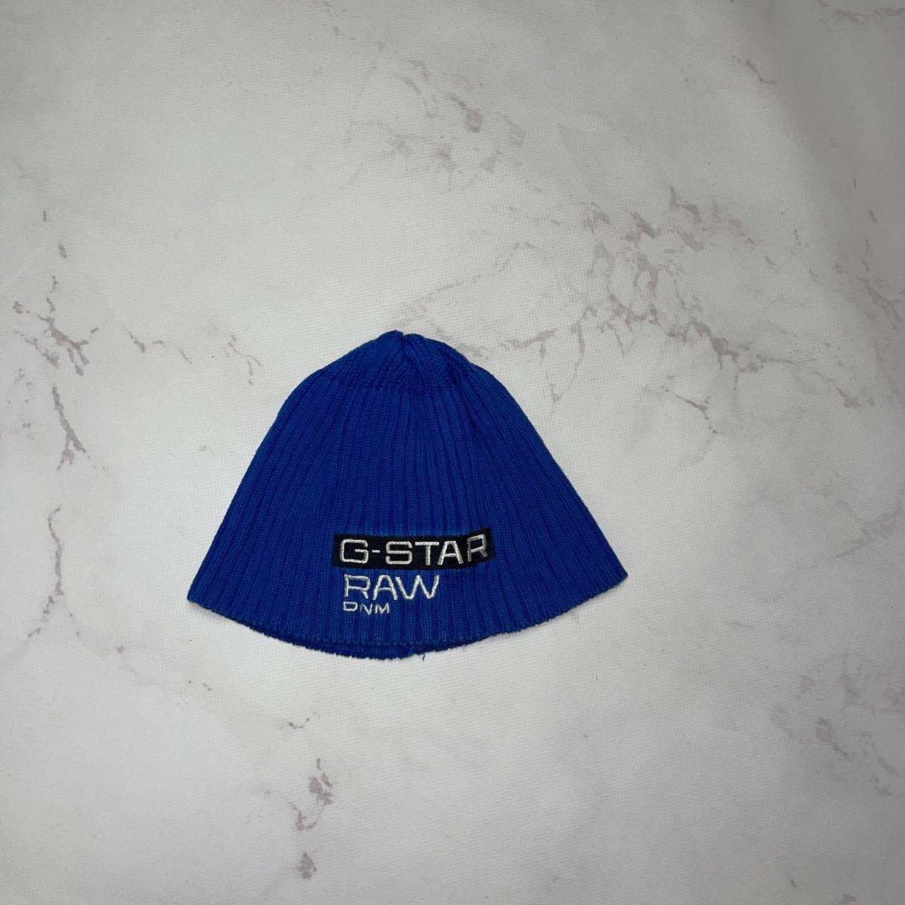 G-Star G STAR Original Raw Blue Beanie Size ONE SIZE - 1 Thumbnail
