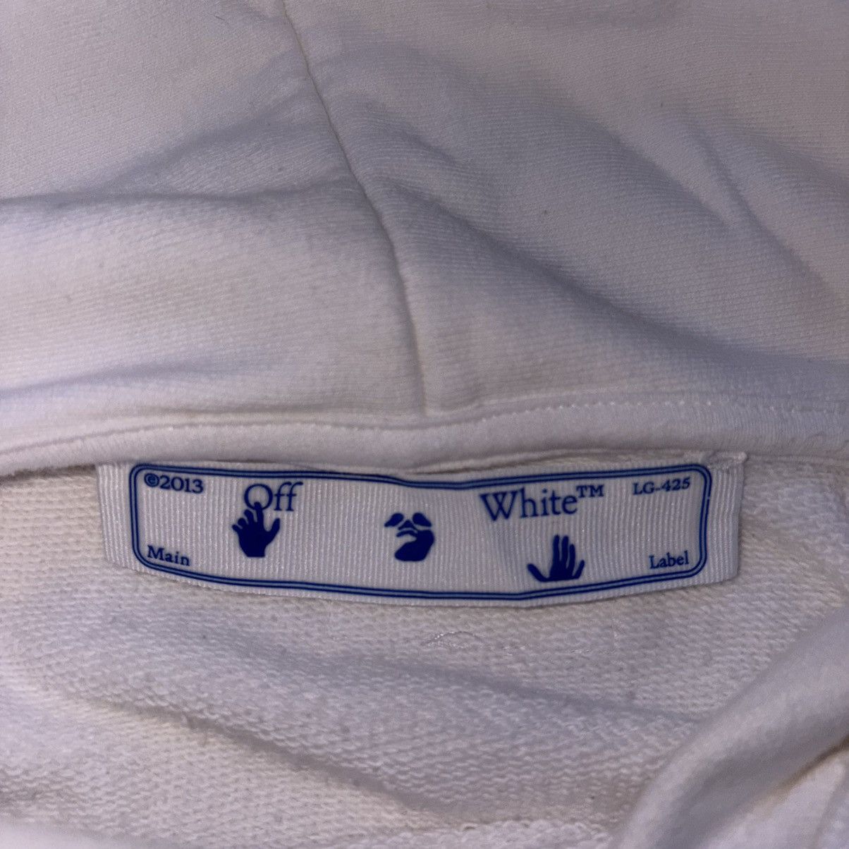 MLB × Off-White OFF-WHITE x MLB Los Angeles Dodgers Hoodie Size US XXS / EU 40 - 7 Thumbnail