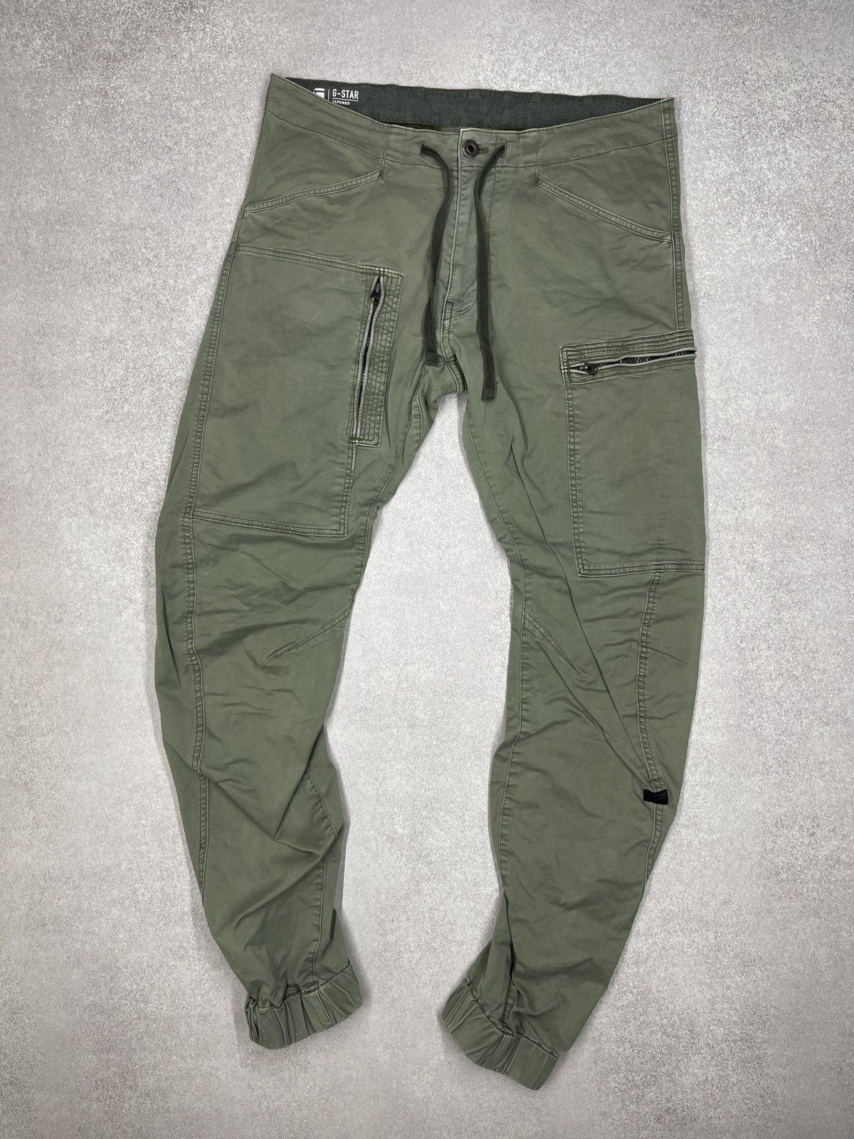 G-Star Mens G Star Raw Powel Qane 3D Tapered Cargo Pants Size 34 Size US 34 / EU 50 - 3 Thumbnail