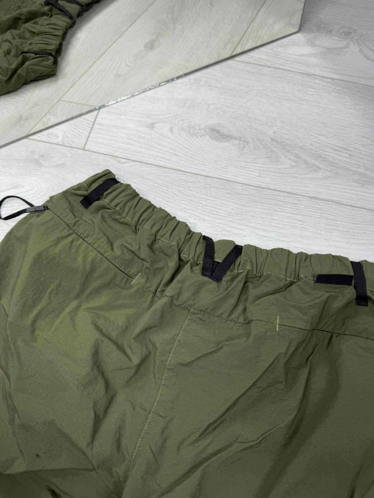 Japanese Brand × Nemen Nemen_ Green Cargo Shorts Size S Size US 30 / EU 46 - 10 Thumbnail