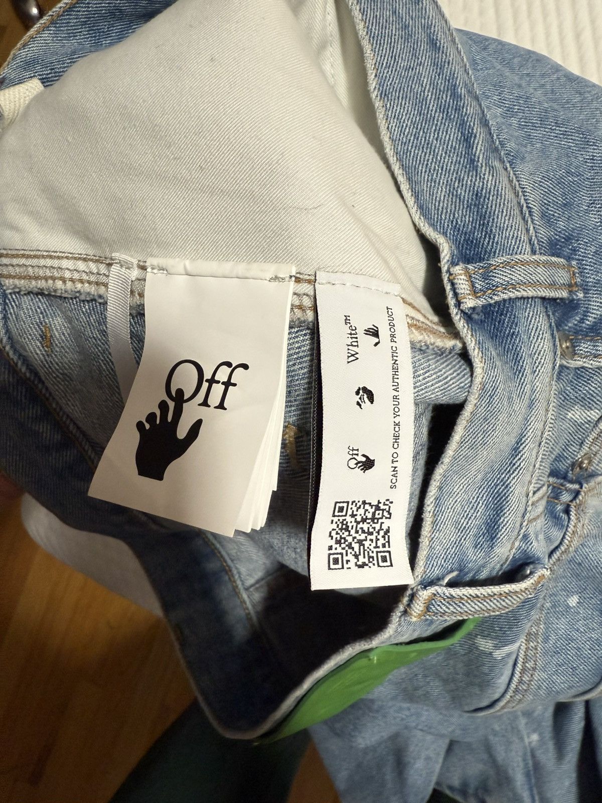 Off-White OFF WHITE BAGGY JEANS Size US 32 / EU 48 - 12 Thumbnail
