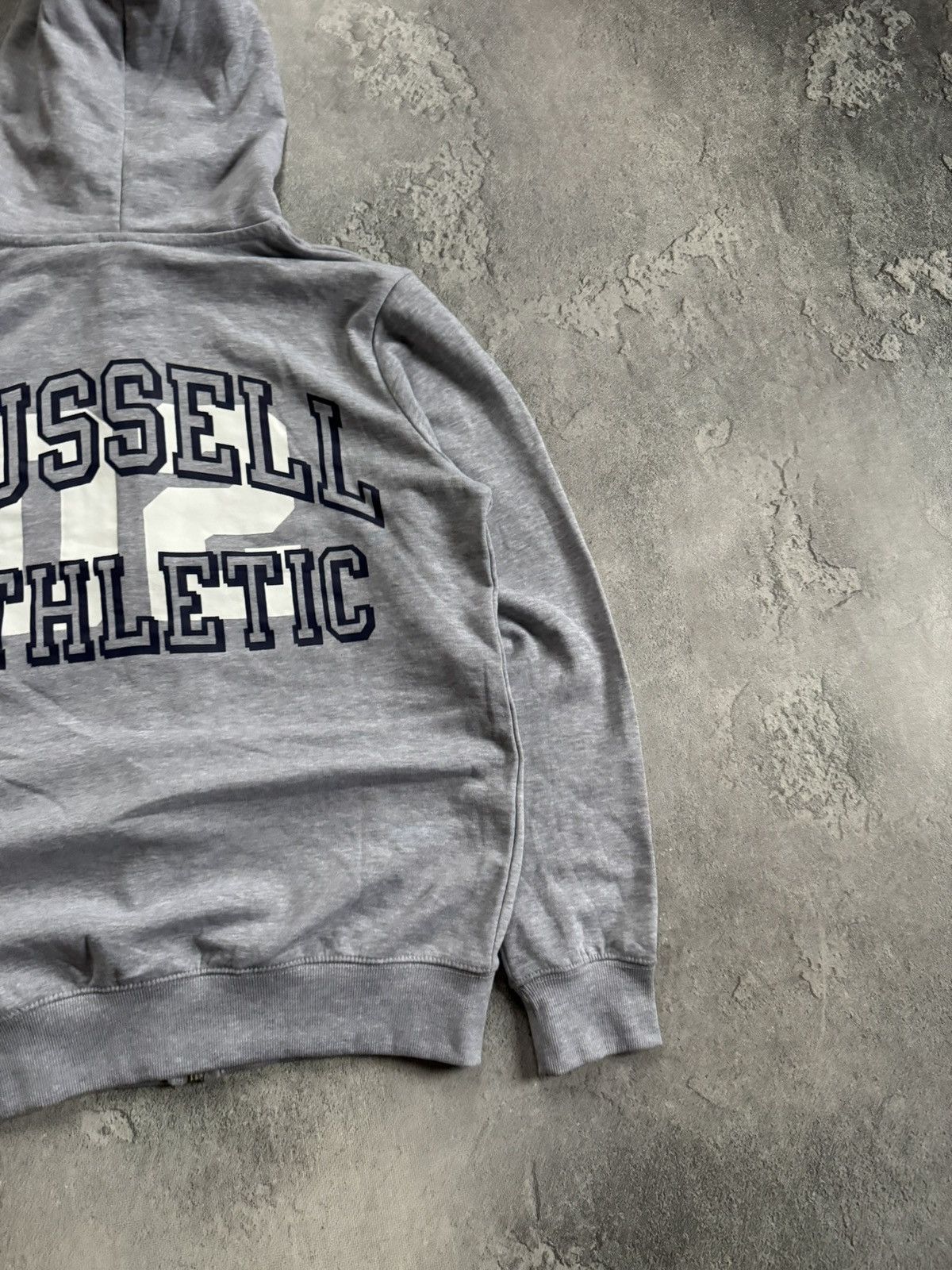 Russell Athletic Russell Athletic big logo zip hoodie long sleeve hooded 00s Size US L / EU 52-54 / 3 - 6 Thumbnail