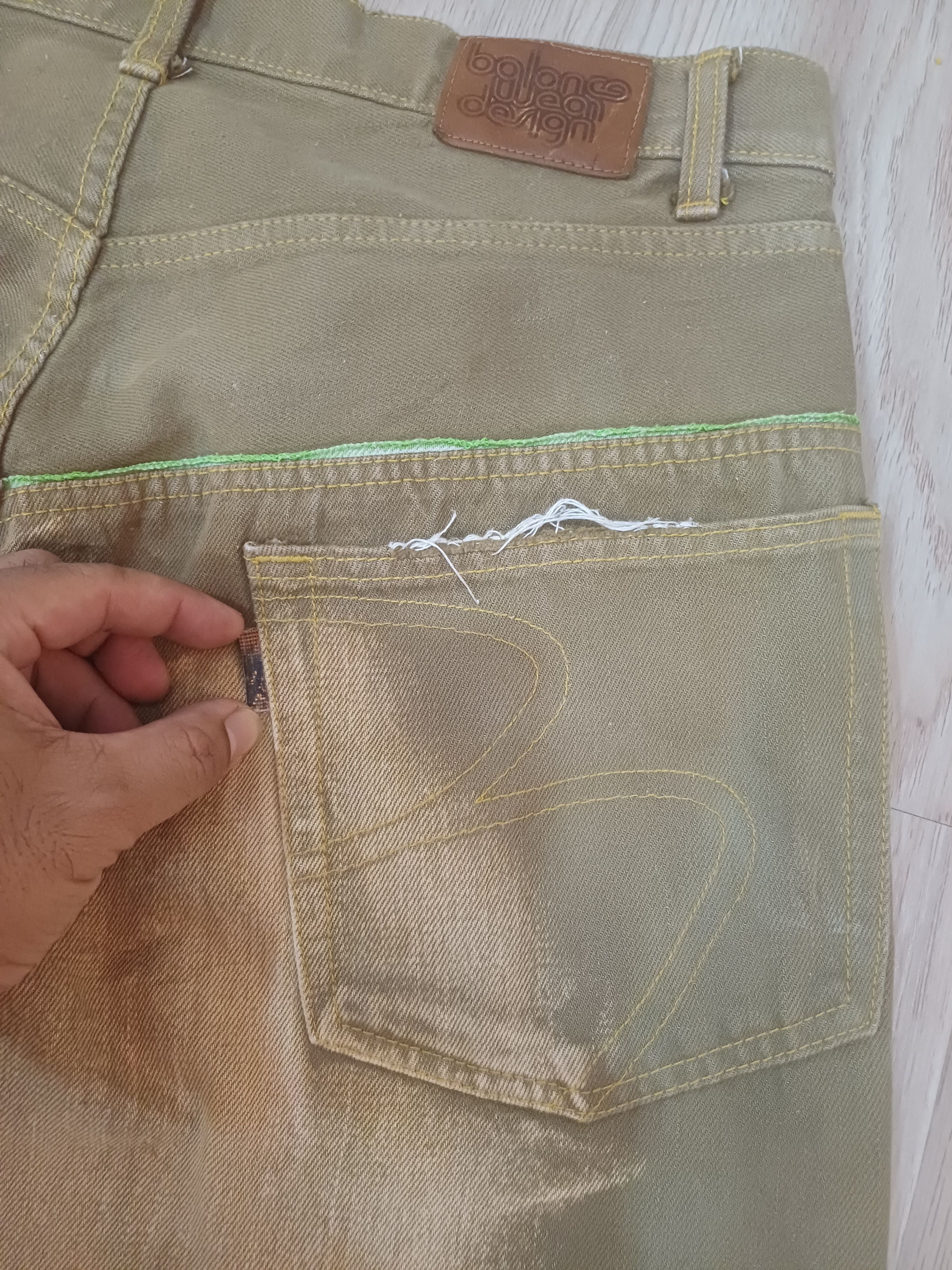 Japanese Brand Awesome bagy selvedge jeans pant Size US 32 / EU 48 - 10 Thumbnail