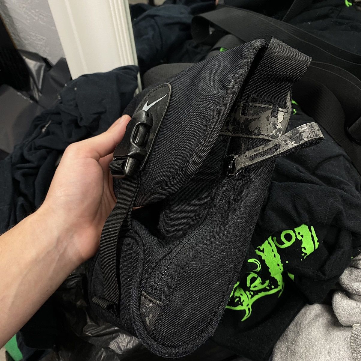 Nike NIKE Y2K DRILL CORDURA BLACK CROSSBODY BAG Size ONE SIZE - 6 Thumbnail
