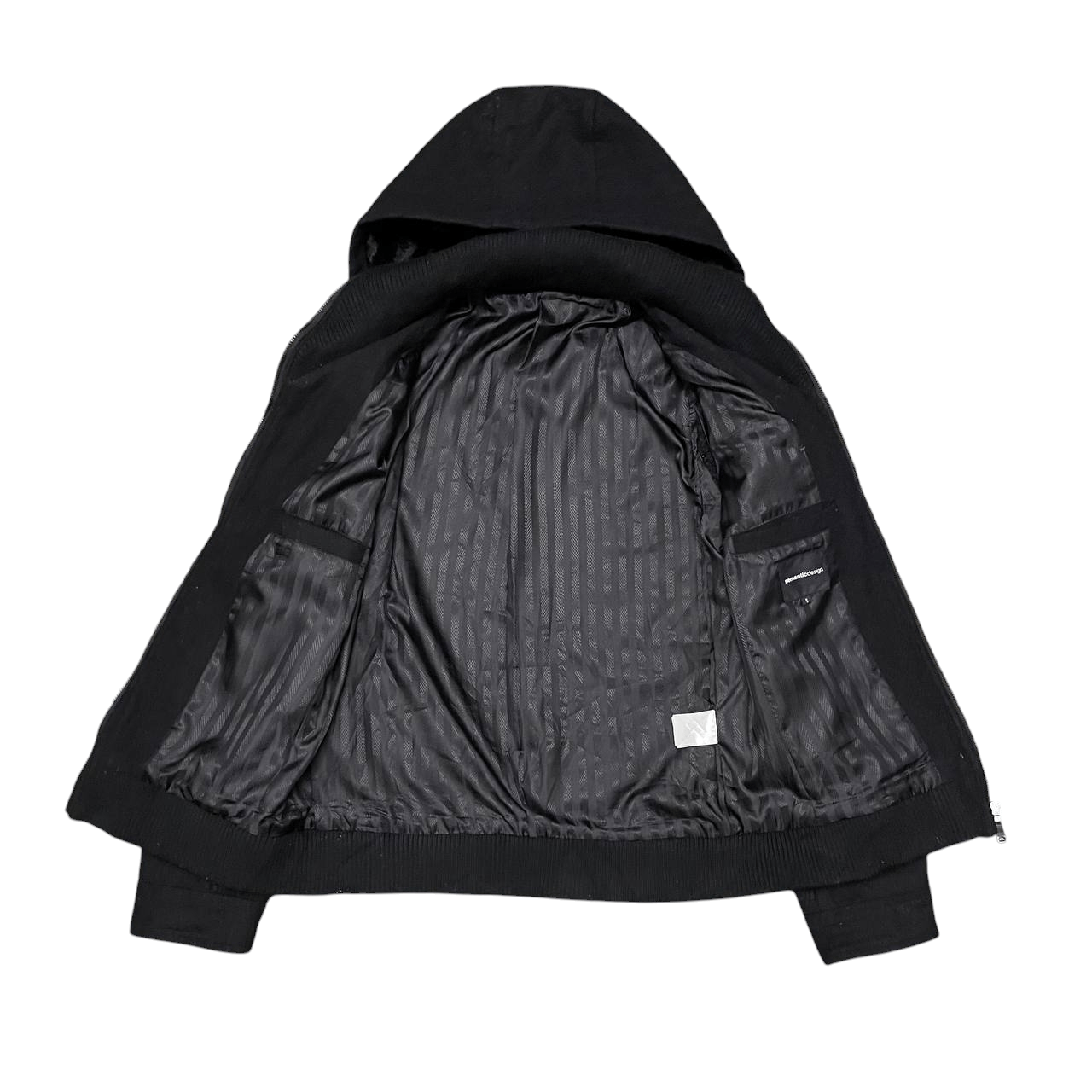 semanticdesign Semantic Design Wool Hooded Jacket Size US S / EU 44-46 / 1 - 7 Thumbnail