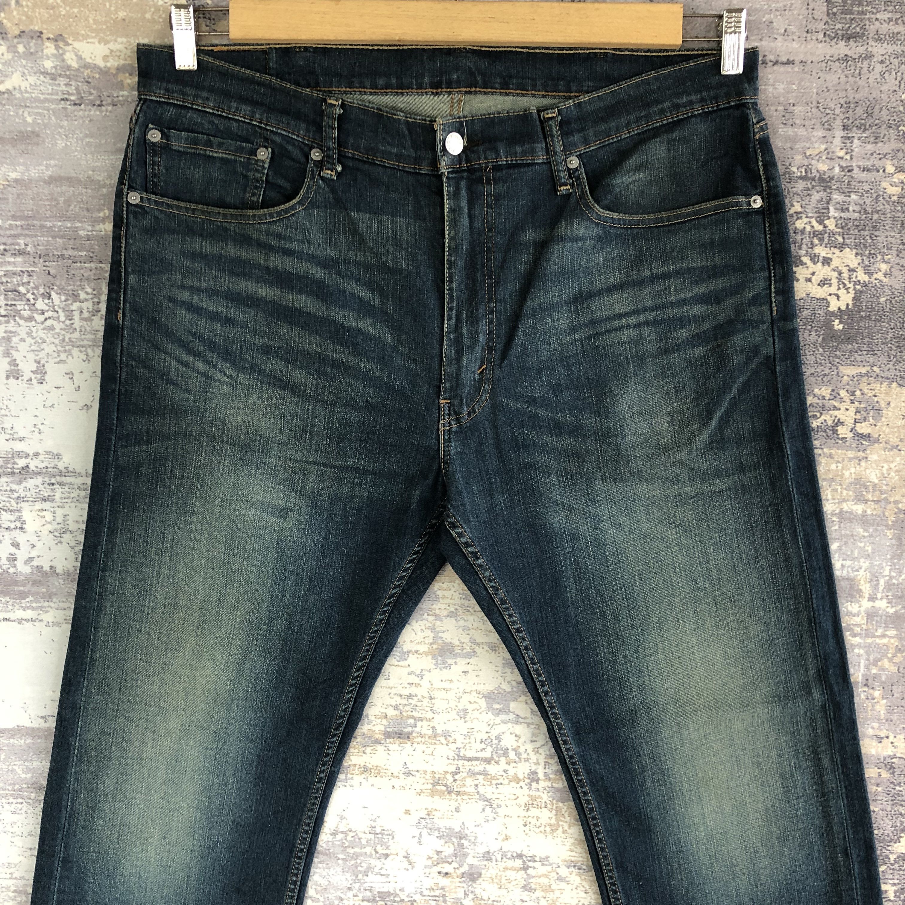 Levi's Vintage Y2K Levis 505 Faded Jeans Levi's 505 Indigo Denim Size US 38 / EU 54 - 3 Thumbnail