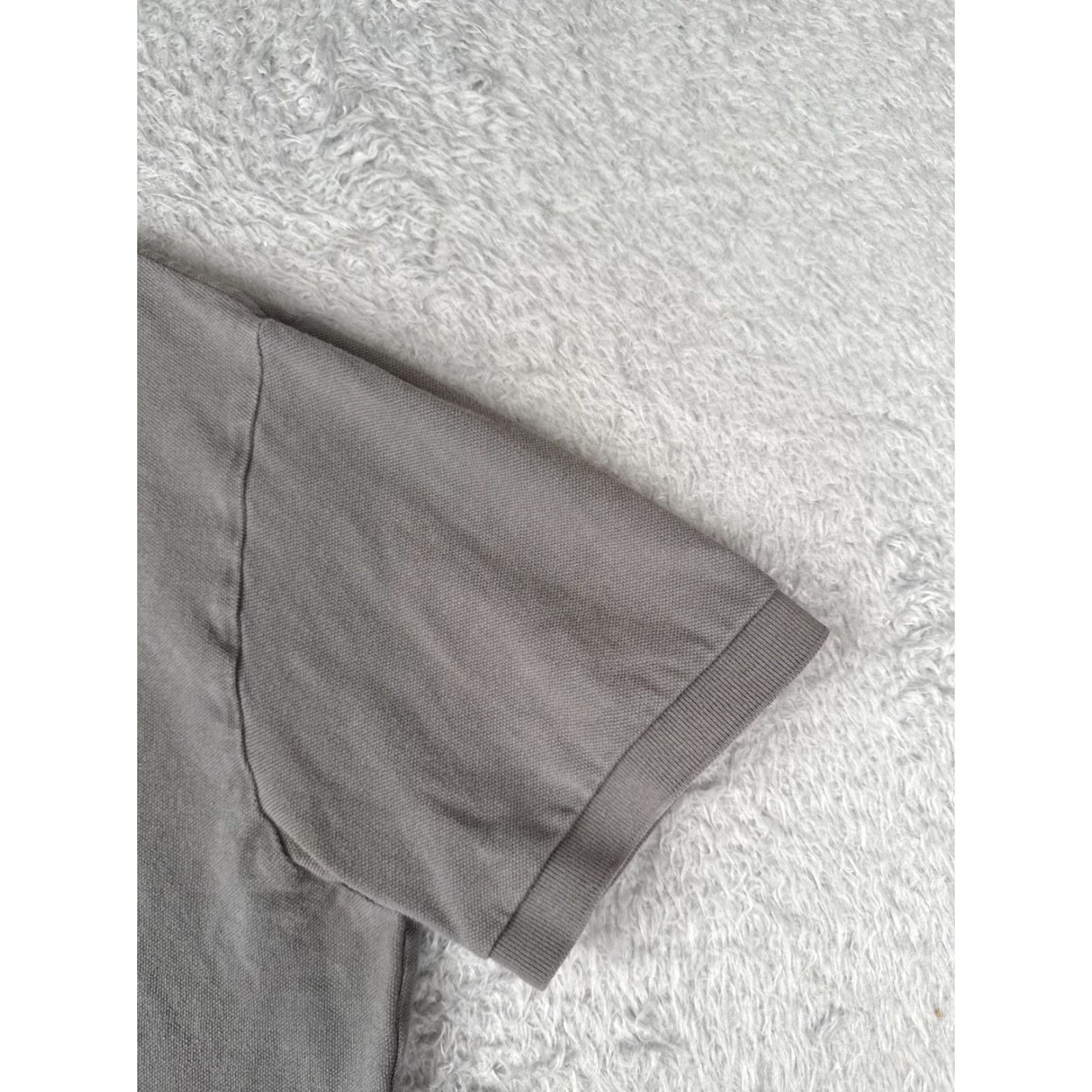 Ralph Lauren VINTAGE Ralph Lauren Polo Shirt Men L Gray Cotton Jersey Pony Golf Shirt Size US L / EU 52-54 / 3 - 2 Thumbnail