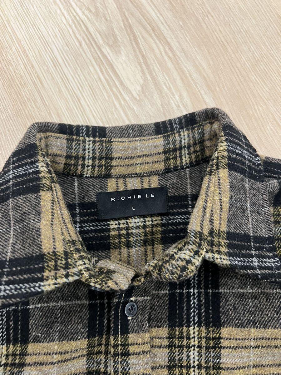 Richie Le Collection Richie Le Brown Flannel Size US XL / EU 56 / 4 - 2 Thumbnail