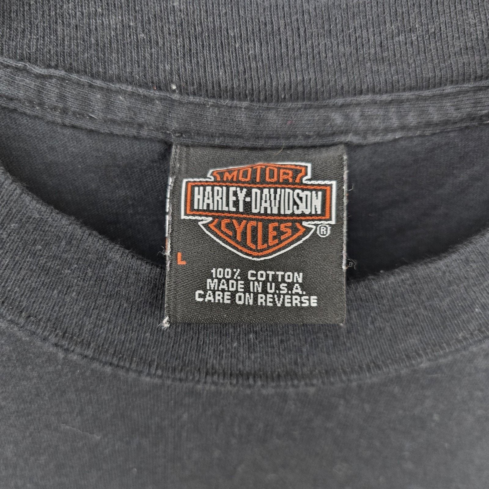 Harley Davidson Vintage Harley Davidson Shirt L Like Brothers Viterbo Italy Size US L / EU 52-54 / 3 - 5 Thumbnail