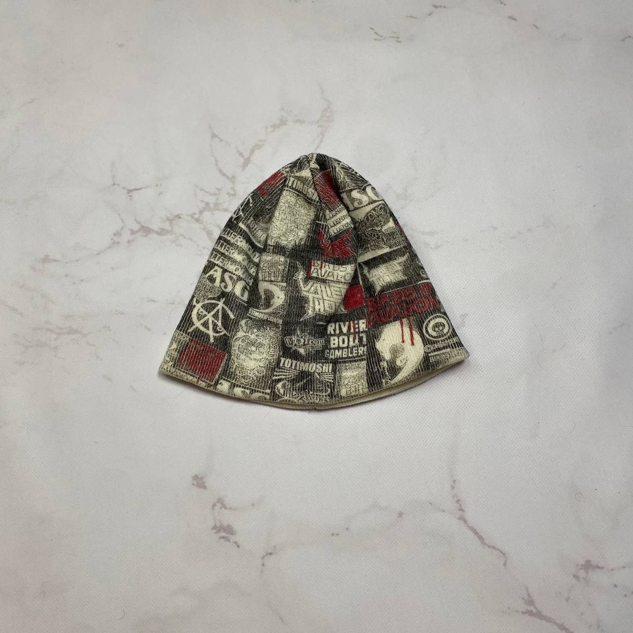 Volcom Volcom Vintage Y2K Hat White Skate Abstraction Anarchy Size ONE SIZE - 2 Thumbnail