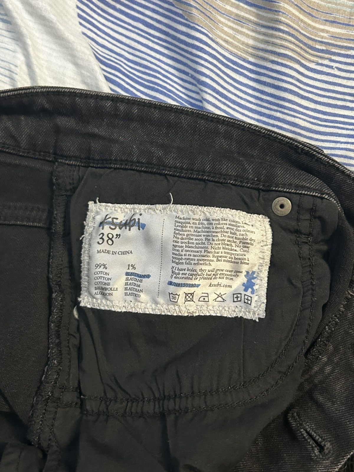 Ksubi Ksubi church concrete black jeans Size US 38 / EU 54 - 3 Thumbnail