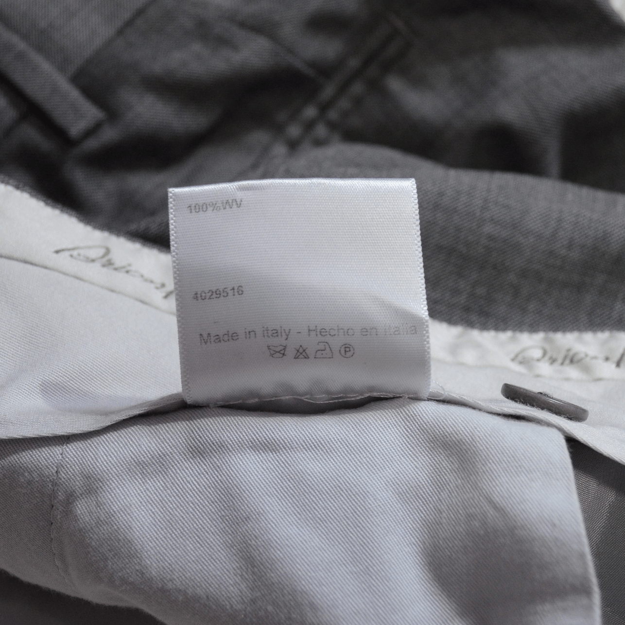 Brioni Brioni Cannes Pants Mens size 54R Wool Flat Front Trouser Size US 34 / EU 50 - 11 Thumbnail
