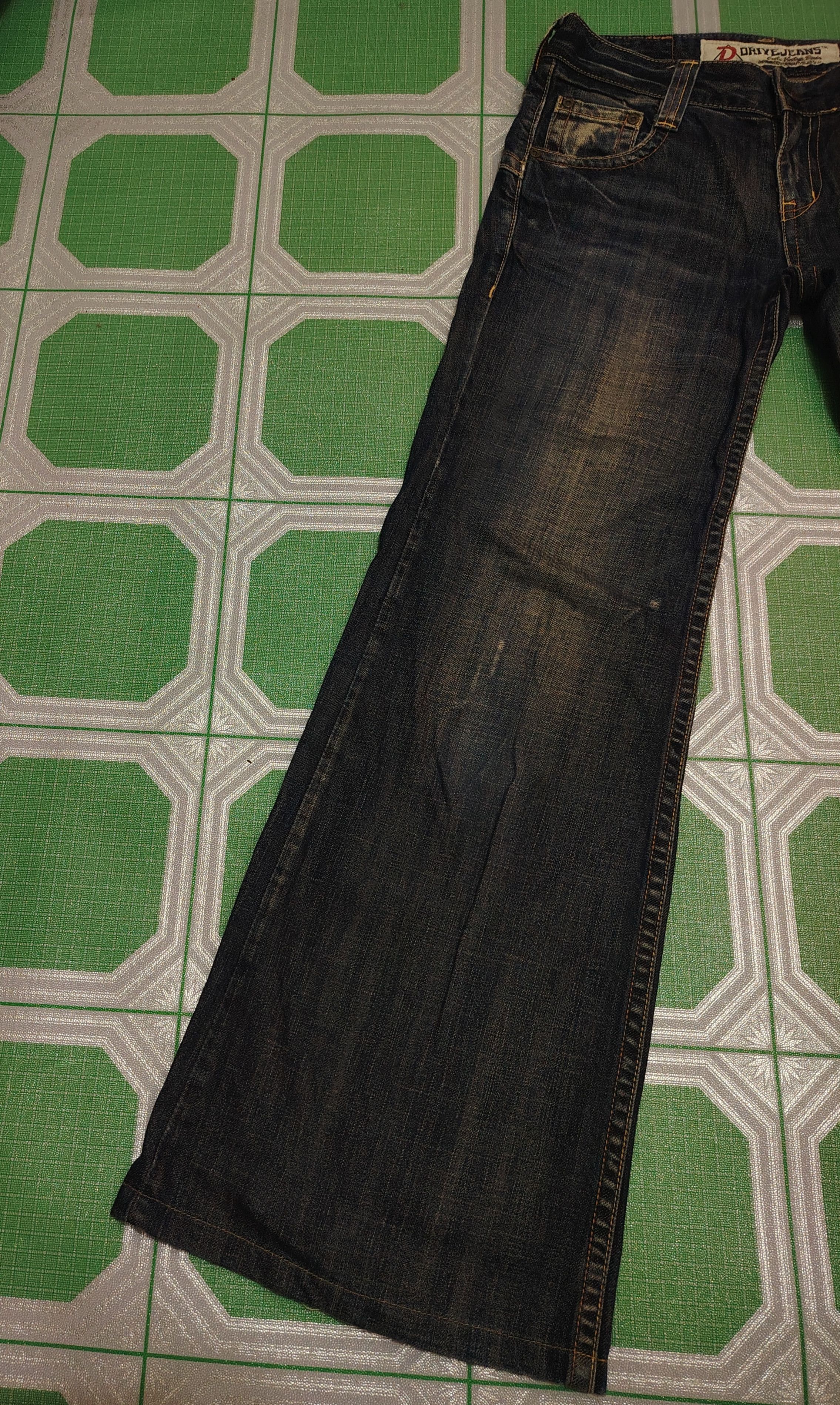 If Six Was Nine Japanese drive jeans exotic vtg denim bootcut jeans Size 30" / US 8 / IT 44 - 6 Thumbnail