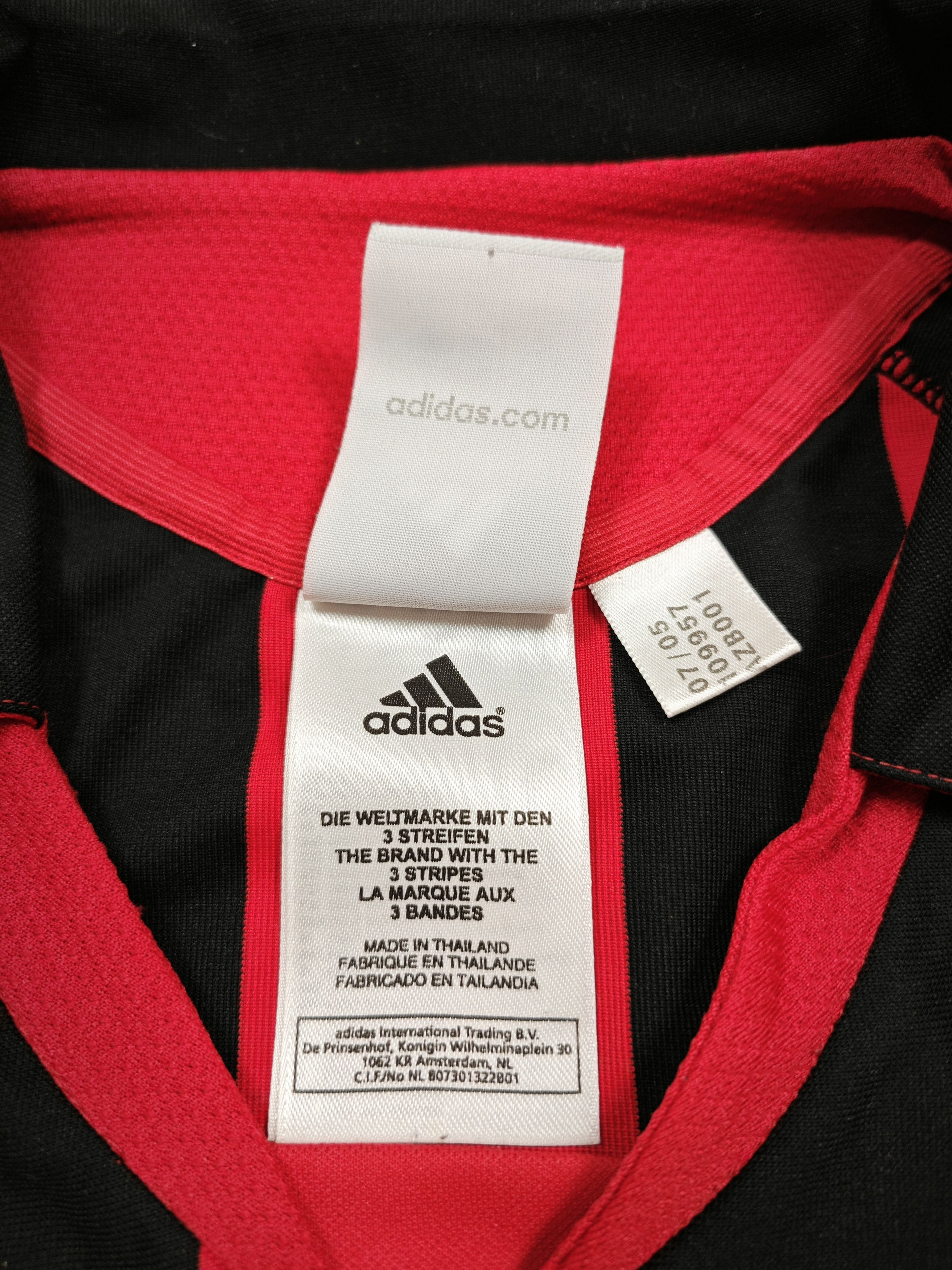 Adidas Adidas AC Milan 2005 Size US M / EU 48-50 / 2 - 8 Thumbnail