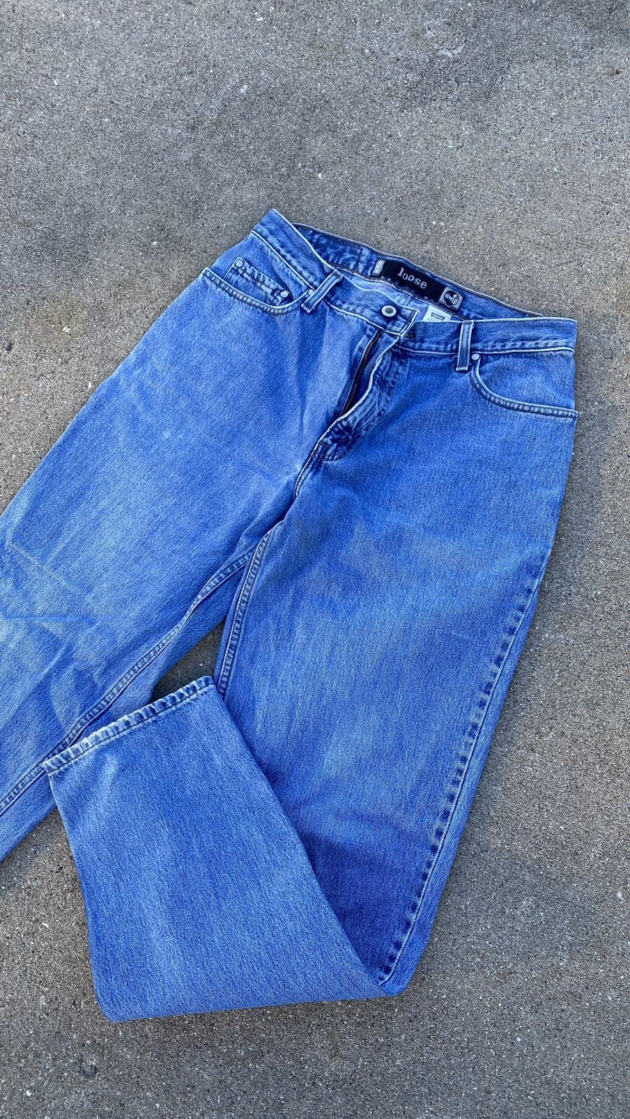 Levi's VTG 2000s Y2K Levi's Loose Silver Tab Size US 34 / EU 50 - 2 Thumbnail