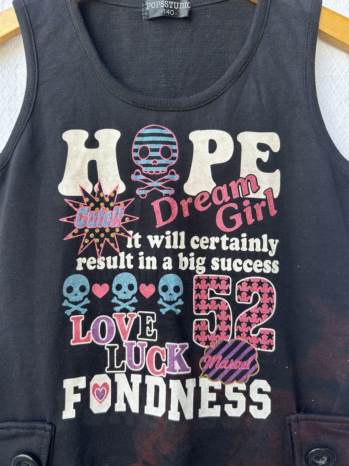 Isamu Katayama Backlash × Japanese Brand Pops studio japanese tanktop skull double pocket styled Size US M / EU 48-50 / 2 - 3 Thumbnail