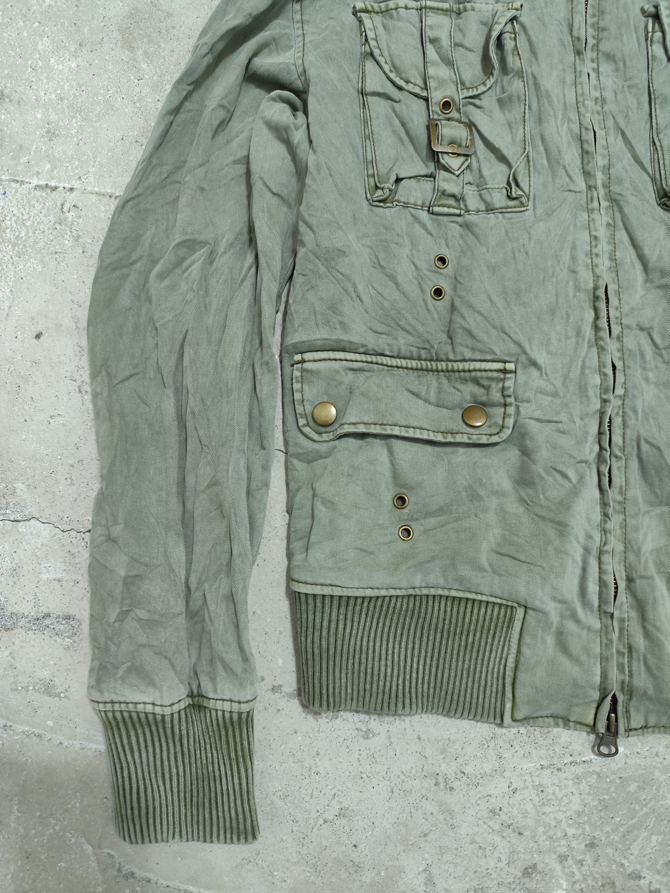 14th Addiction × Isamu Katayama Backlash × KMRii If six was nine style gothic style jacket mangrove Size US S / EU 44-46 / 1 - 2 Thumbnail