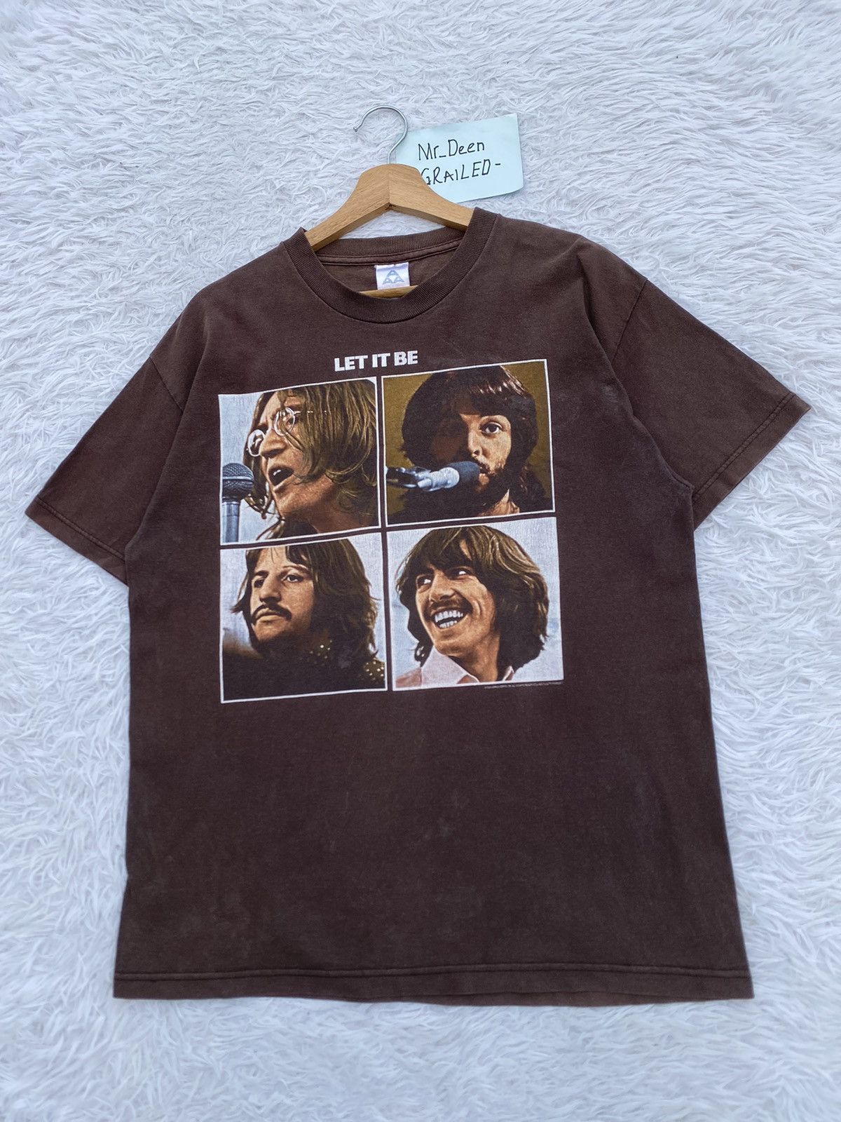 Band Tees Rare Vintage The Beatles “Let it Be “ Tshirt Size US L / EU 52-54 / 3 - 4 Thumbnail