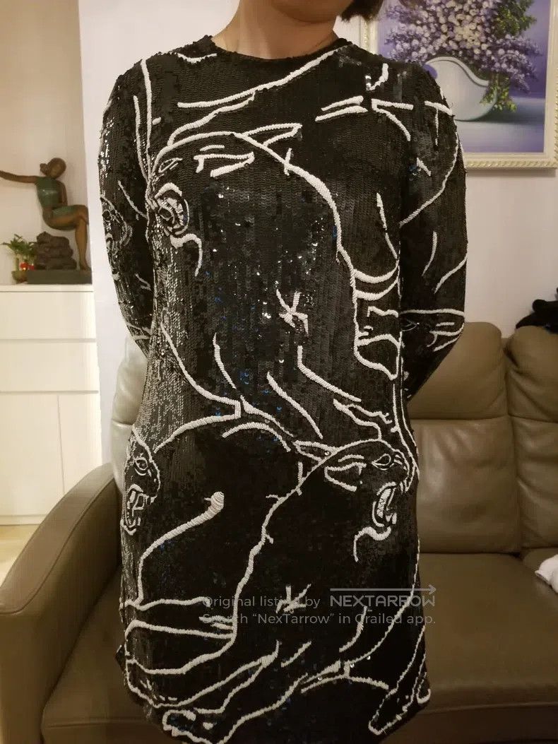 Valentino Valentino Reworked beaded dress Size S / US 4 / IT 40 - 6 Thumbnail