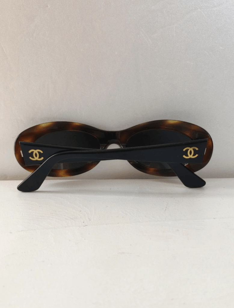 Chanel × Vintage CHANEL Sunglasses 5007 Rimless Rhinestone Vintage 4017 Size ONE SIZE - 3 Thumbnail