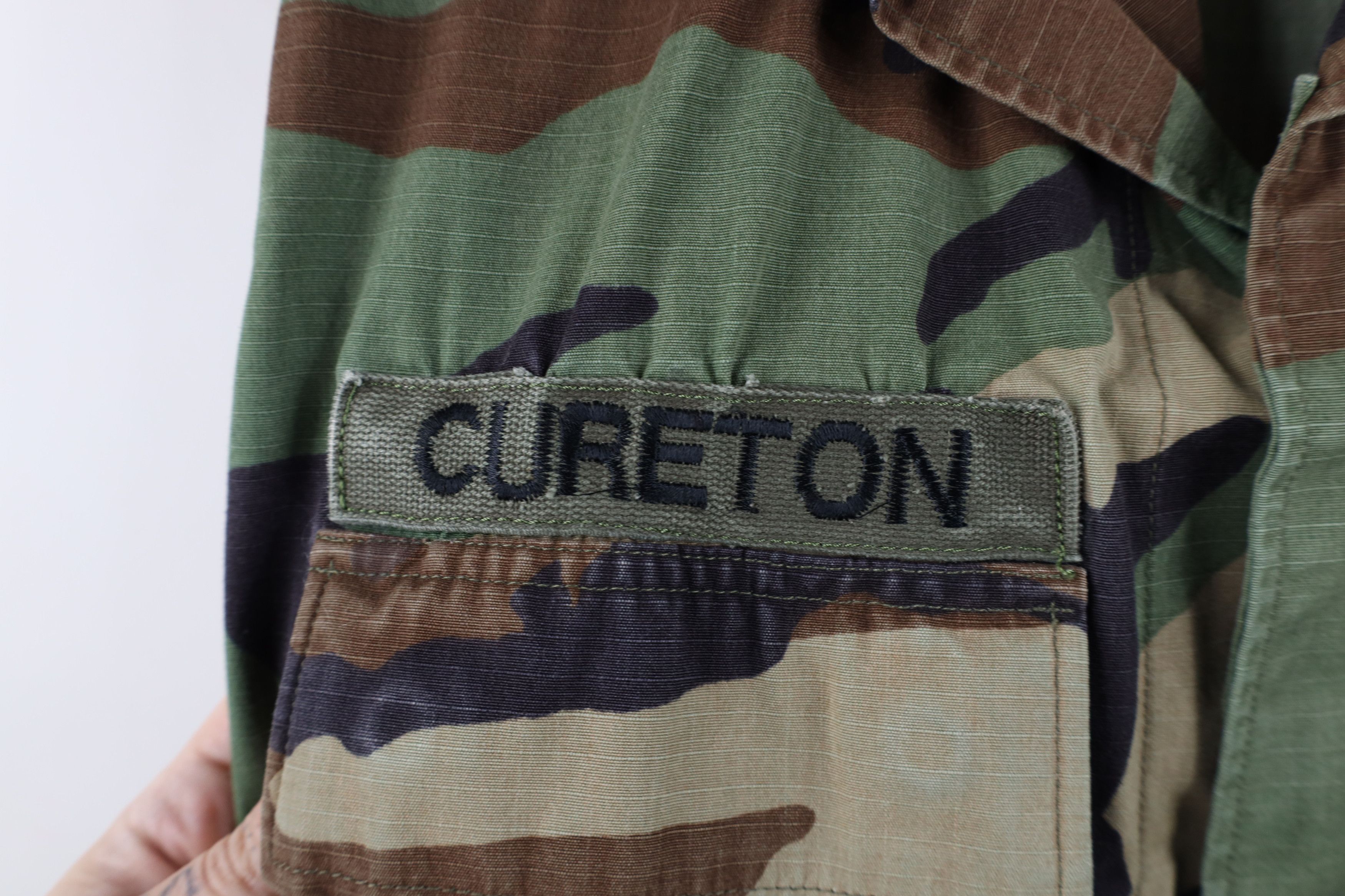 Vintage Vintage 90s Hot Weather Camouflage Field Combat Jacket USA Size US S / EU 44-46 / 1 - 8 Thumbnail