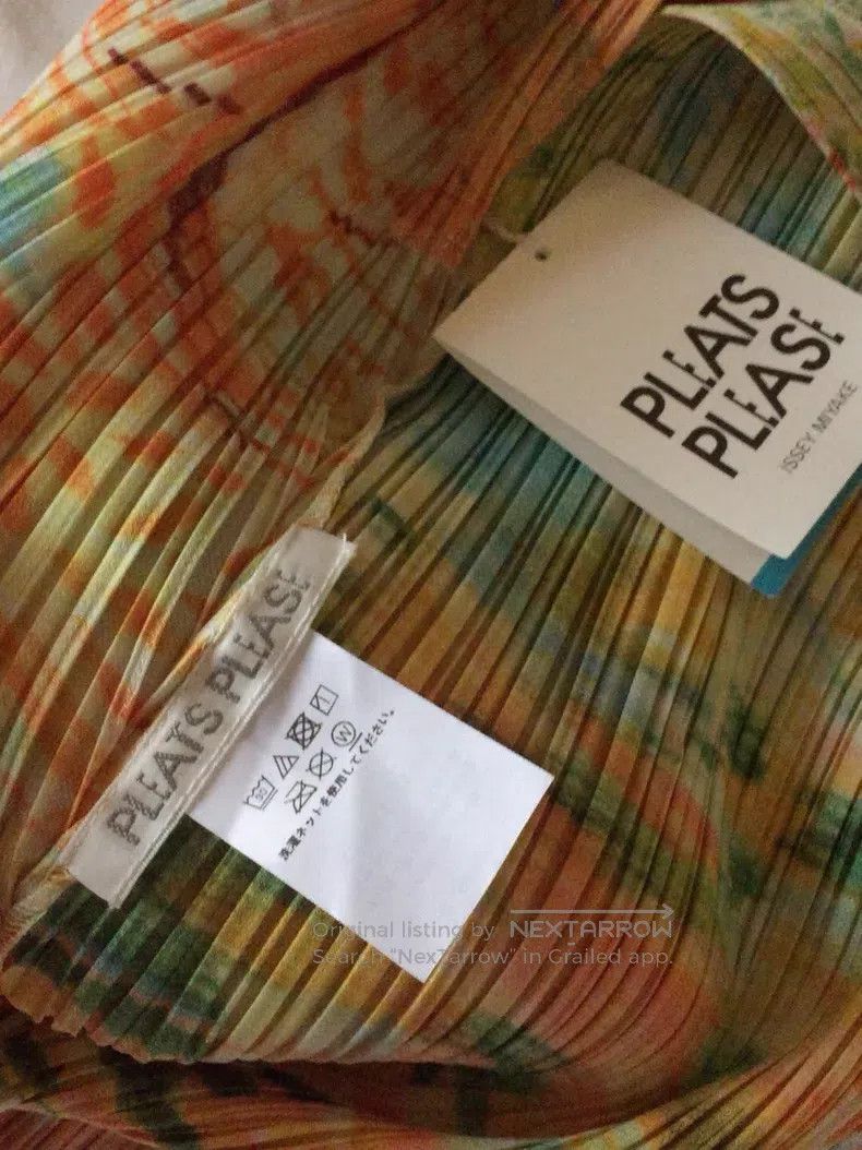 Issey Miyake Issey Miyake Yellow Top Size L / US 10 / IT 46 - 2 Thumbnail