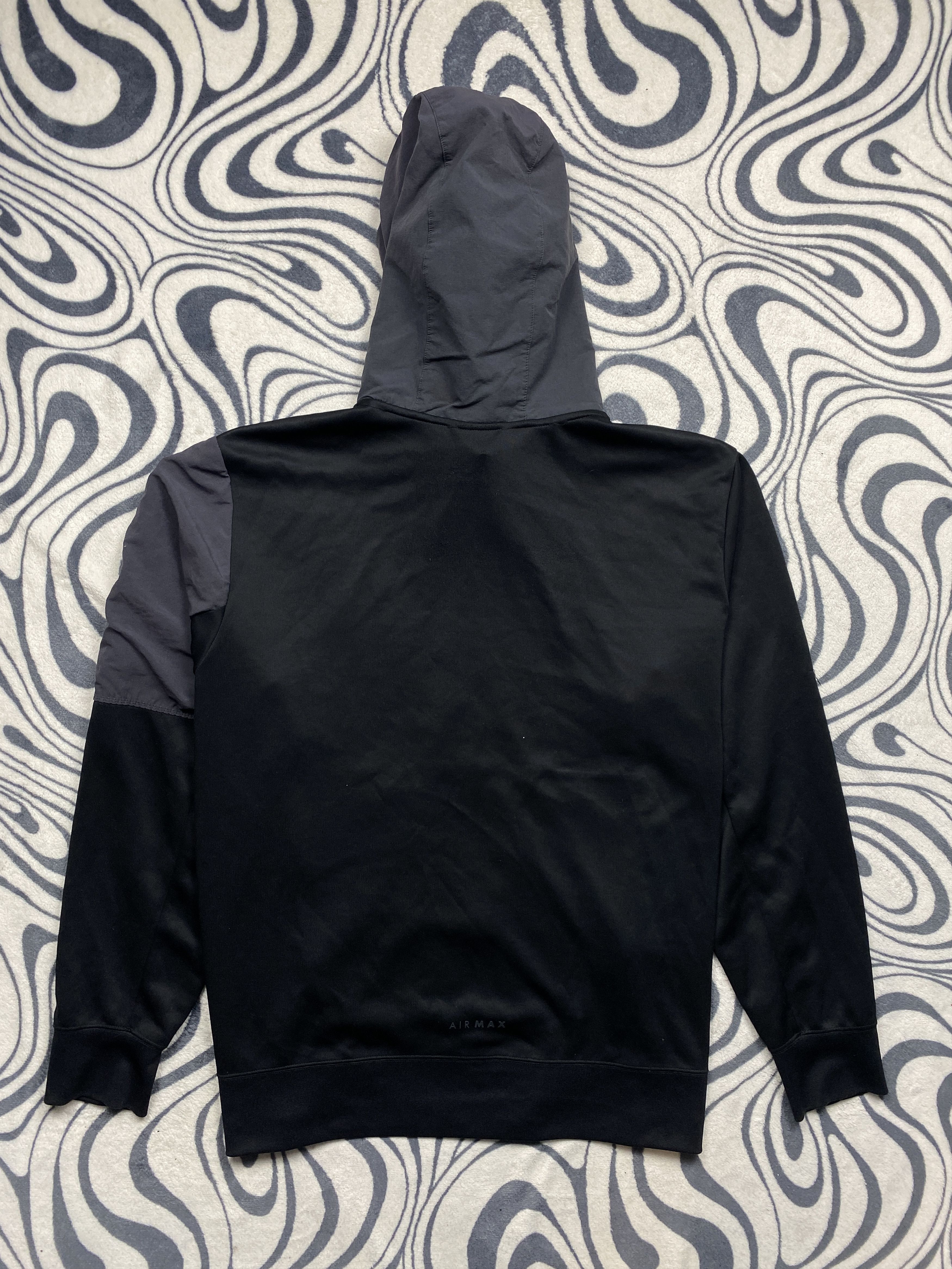 Nike Nike Airmax Mens Zip Hoodie Y2K nylon pockets Size US XXL / EU 58 / 5 - 7 Thumbnail