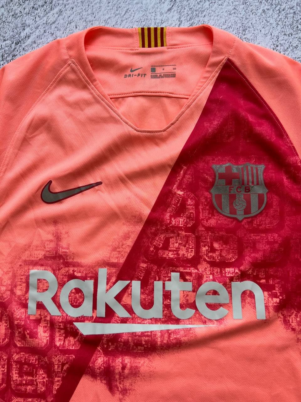 Nike Barcelona reflective nike 2018/2019 jersey blokecore rare Size US S / EU 44-46 / 1 - 10 Thumbnail