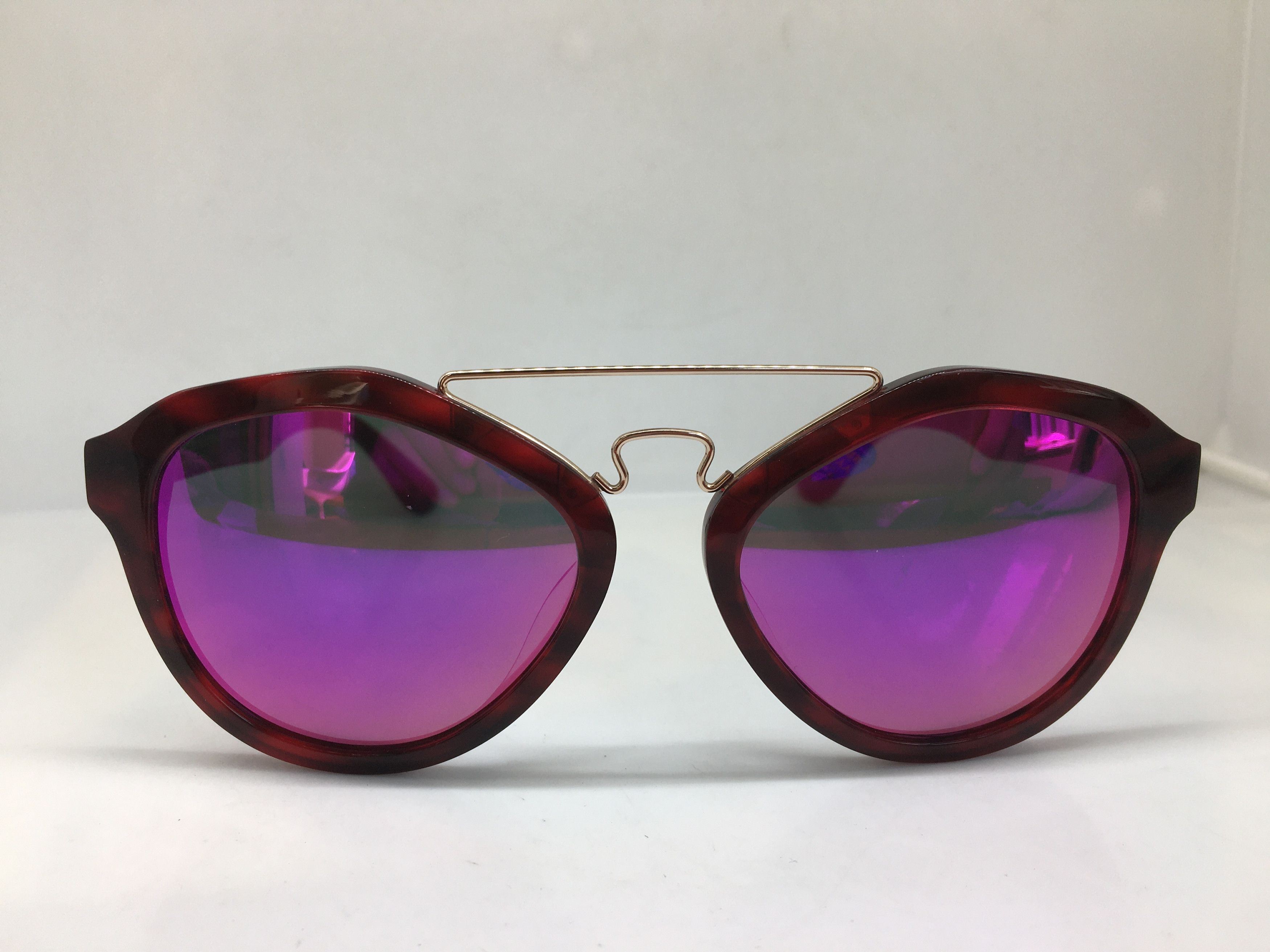 EOS Handmade Acetate Red HOLLYWOOD Sunglasses Frame