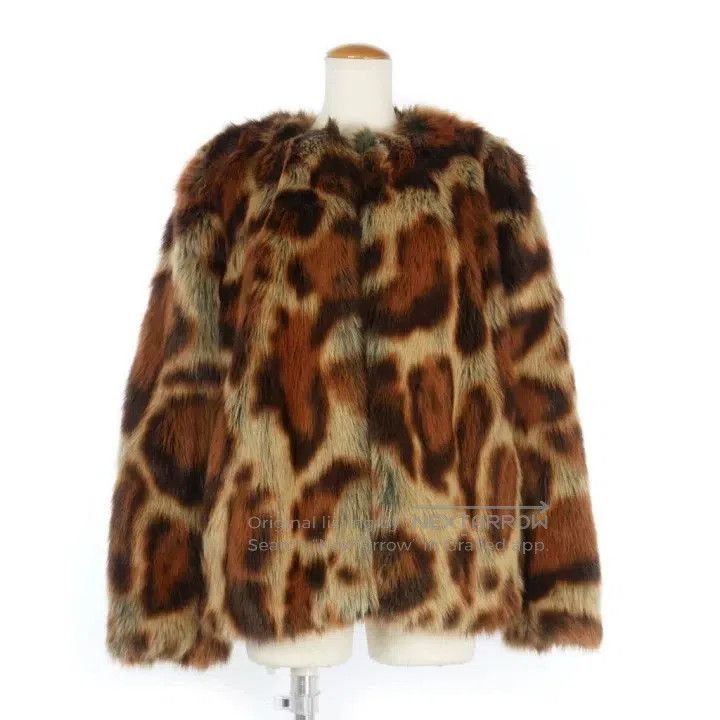 Dries Van Noten Dries Van Noten size:36 Leopard print fur coat Size S / US 4 / IT 40 - 1 Thumbnail