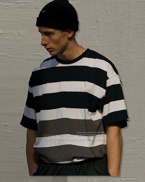 Wtaps wtaps lane ss cotton striped t-shirt. Size US XL / EU 56 / 4 - 1 Thumbnail
