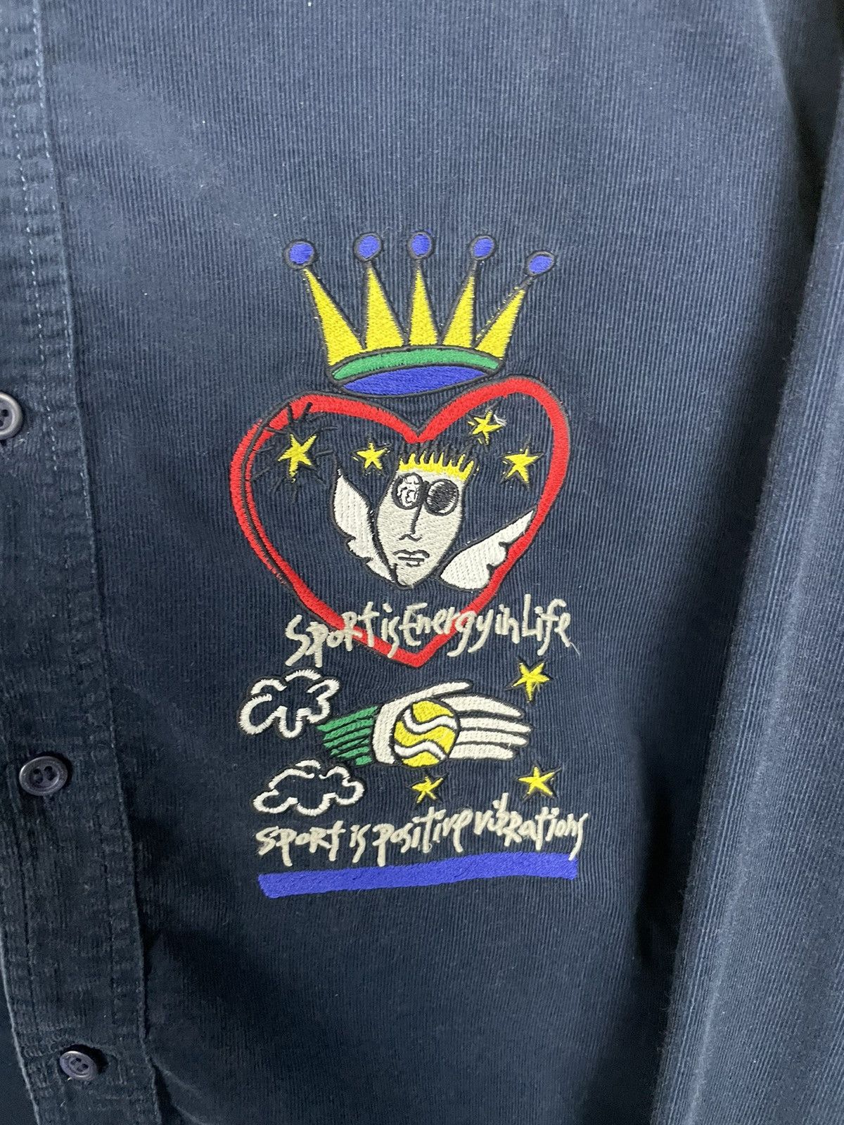 Flannel × Jean Charles De Castelbajac × Vintage Vintage Flannel Corduroy Jean Charles De Castelbajac sport Size US L / EU 52-54 / 3 - 4 Thumbnail