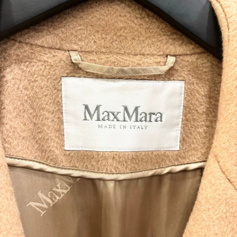 Max Mara Max Mara Classic Khaki Belted Camel Coat Size S / US 4 / IT 40 - 3 Thumbnail