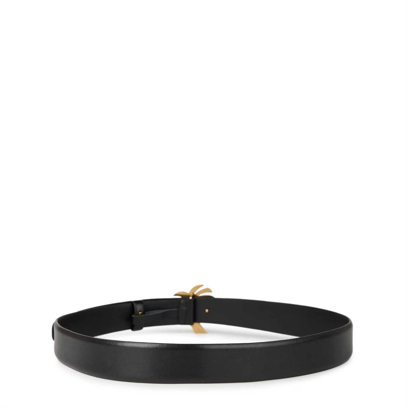 Palm Angels o1g2r1mq0426 Size: 95 / Buckle Belt in Black Size 38 - 3 Thumbnail