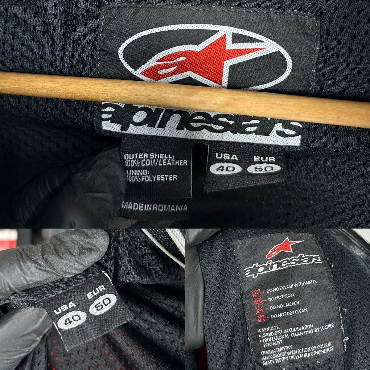 Alpinestars Alpinestar Professional Leather Superbike Moto Suit Size US M / EU 48-50 / 2 - 25 Thumbnail