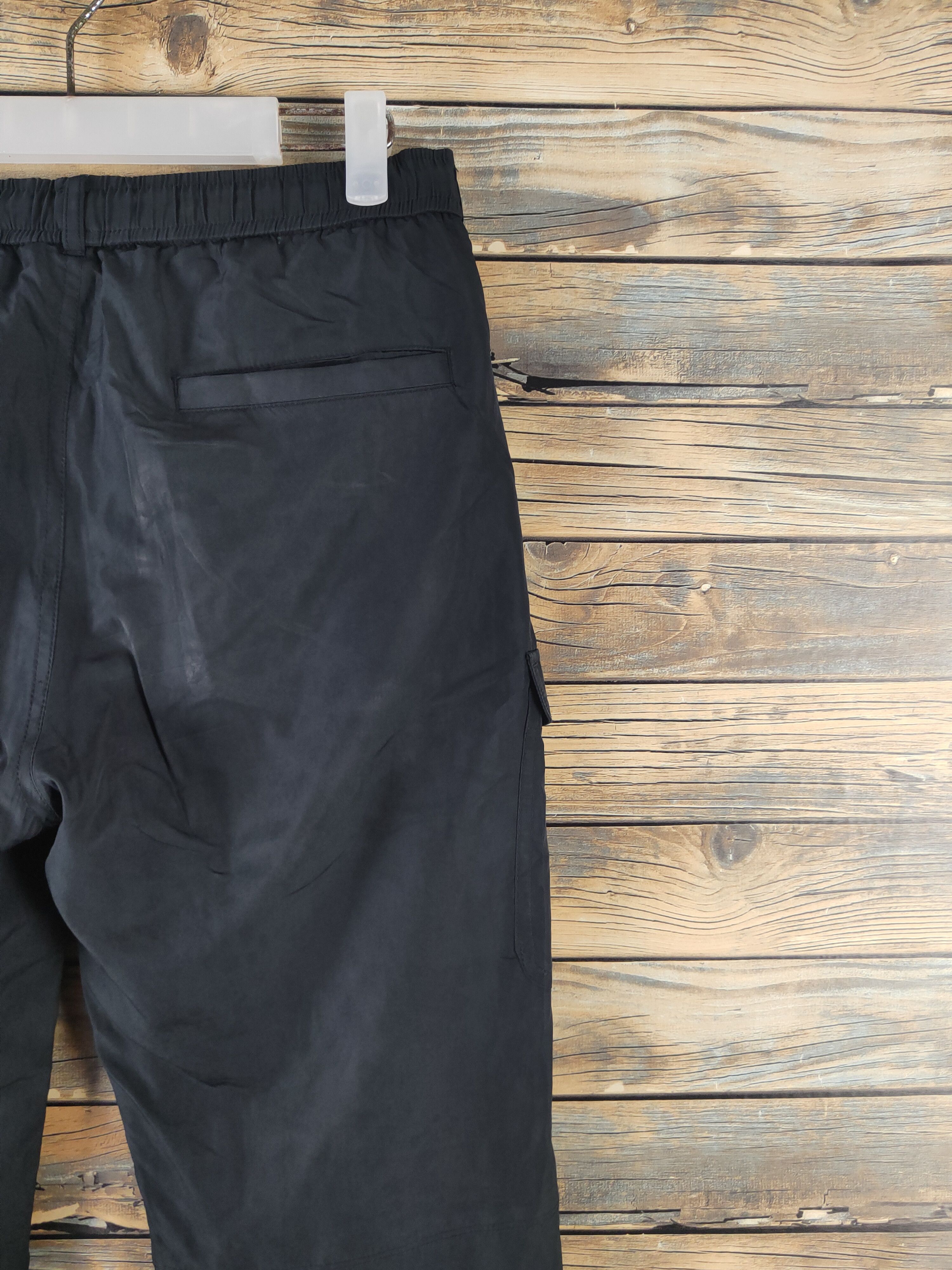 Japanese Brand DL Uniqlo Black Multipocket Sweatpants #2673 Size US 30 / EU 46 - 10 Thumbnail