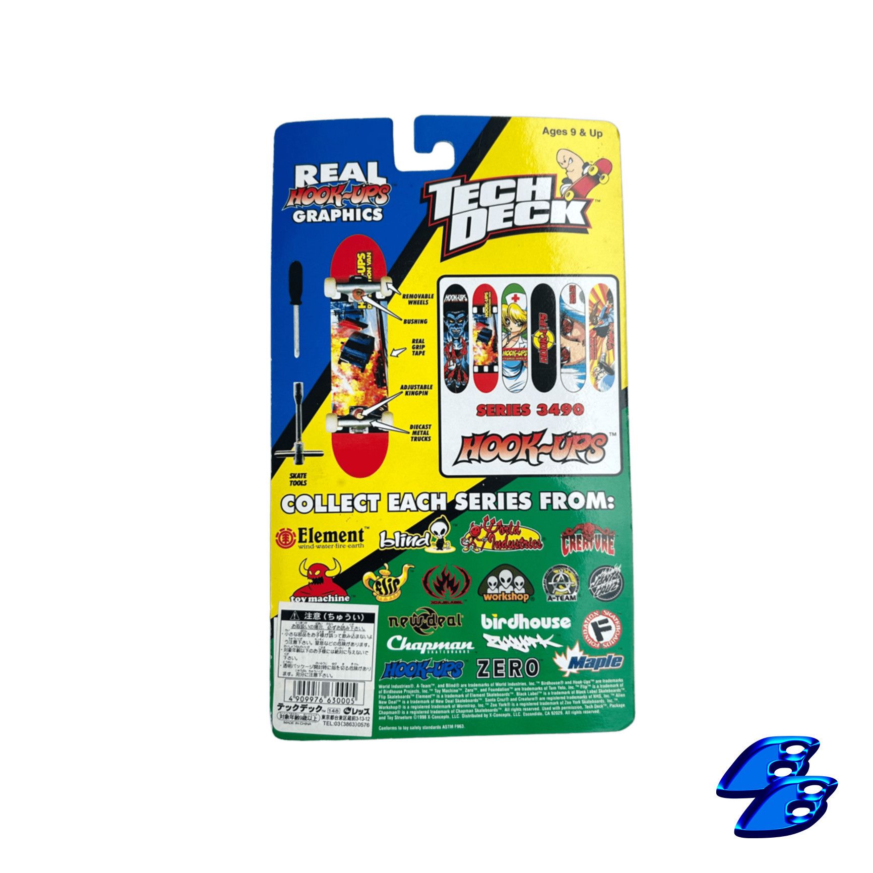 Hook-Ups Tech deck hook ups destroying van from destroying america Size ONE SIZE - 2 Thumbnail