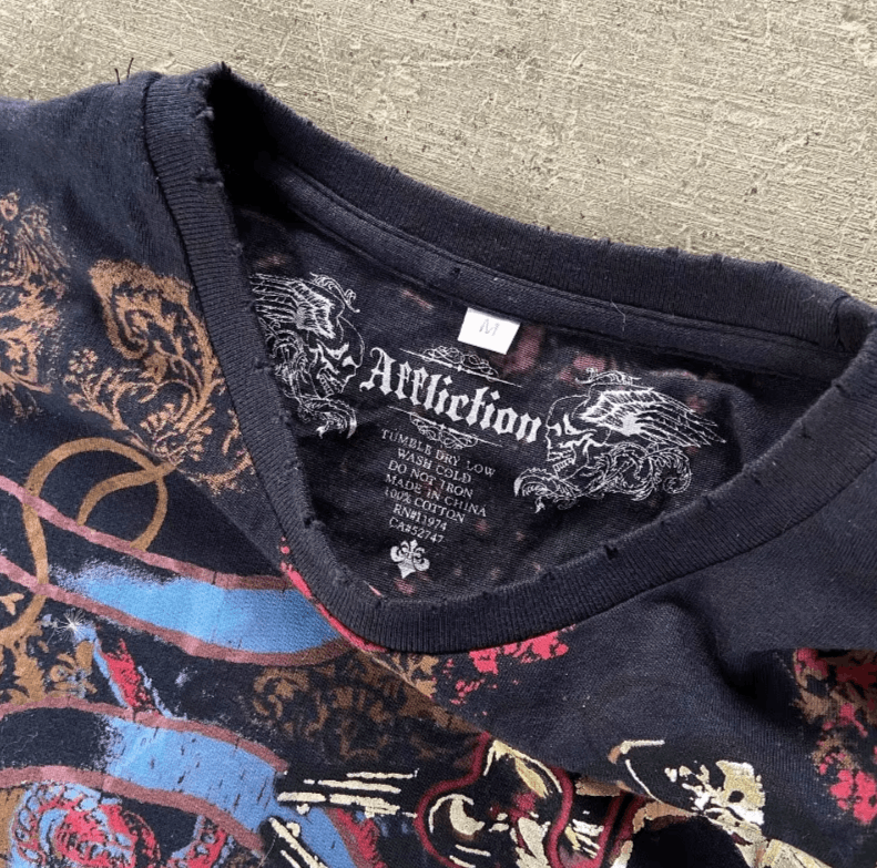 Japanese Brand 8 Gothic Punk T Shirt 90s Vintage Big Graphic Size US S / EU 44-46 / 1 - 11 Thumbnail