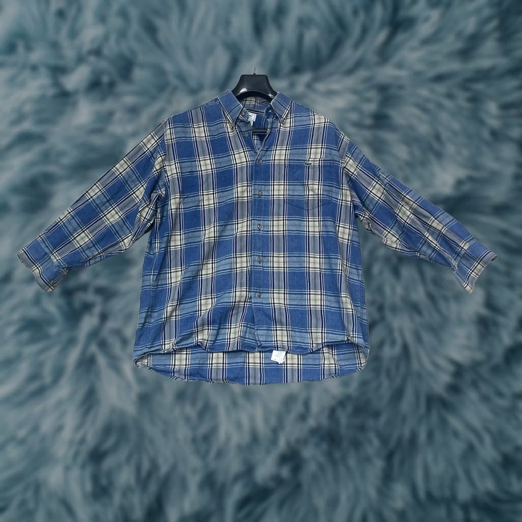 Lacoste Lacoste Button-Up Men Button-Down Collar Long Sleeve Lightweight Multicolor Check Shirt 42 Regular Size US XL / EU 56 / 4 - 1 Thumbnail