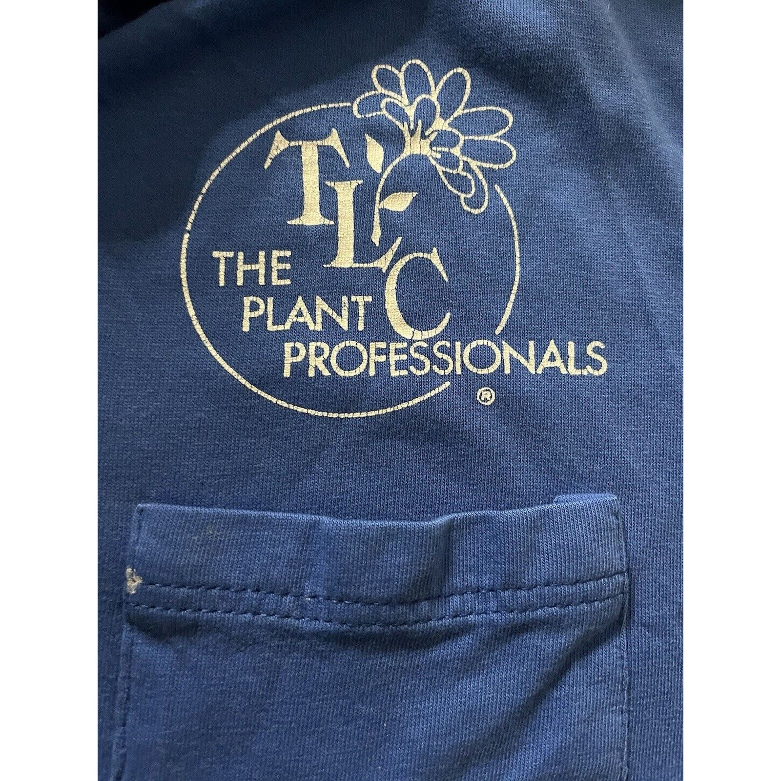 Hanes VTG 1990s TLC The Plant Professionals Polo Shirt – Size XL Size US XL / EU 56 / 4 - 3 Thumbnail