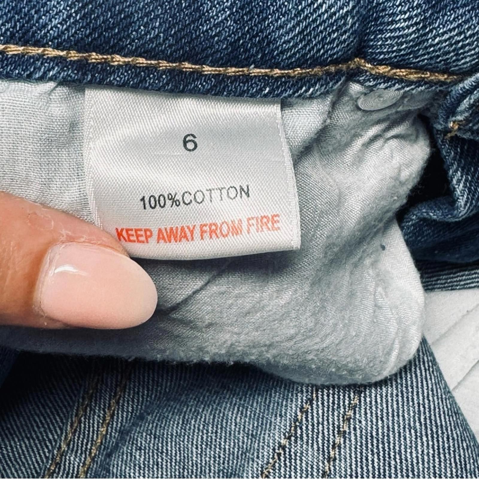 Designer The Rockn Rev. Women’s Boyfriend HighRise Jeans. Size 6. Size 28" / US 6 / IT 42 - 4 Thumbnail