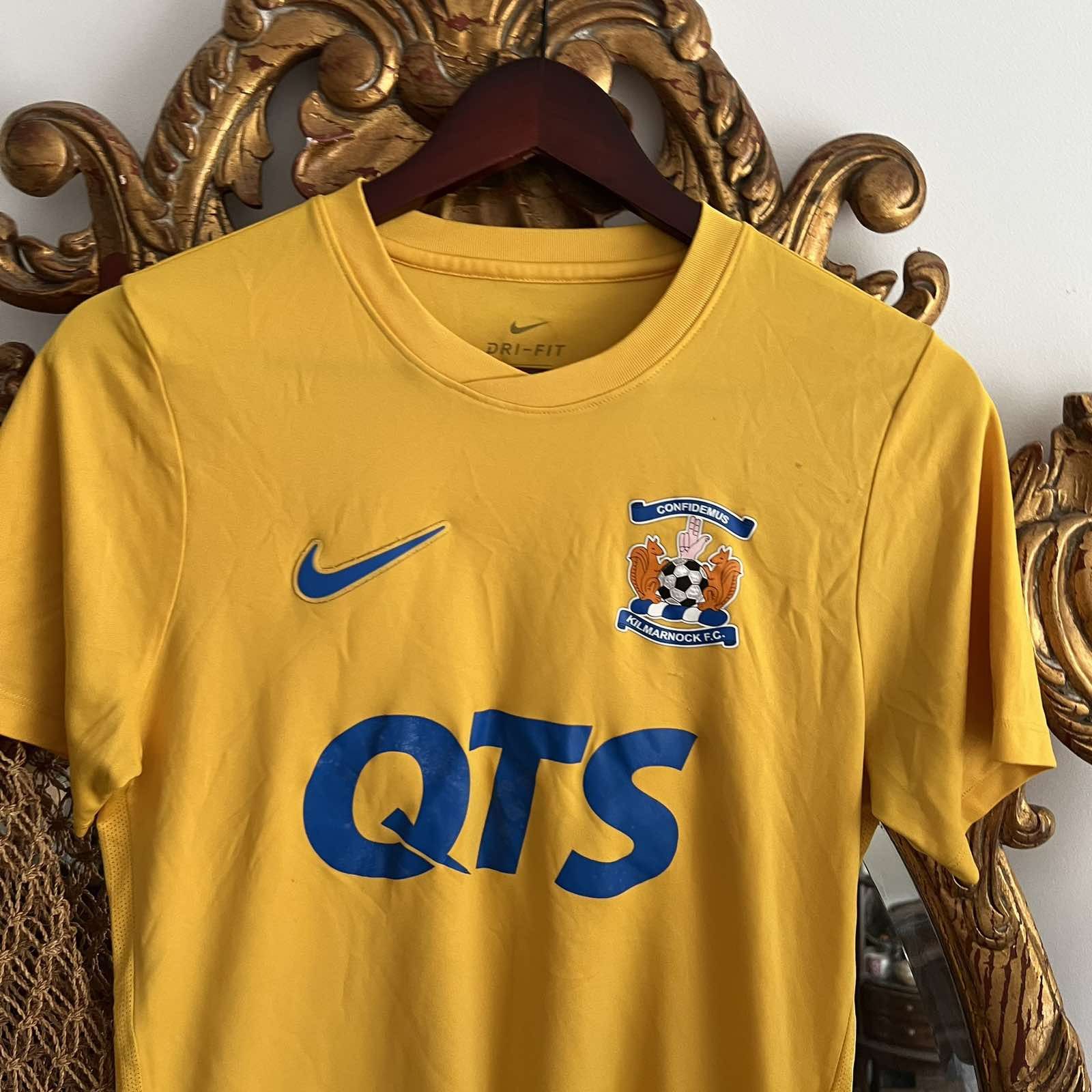 Nike NIKE KILMARNOCK AWAY FOOTBALL SHIRT SOCCER JERSEY SIZE:M Size US S / EU 44-46 / 1 - 2 Thumbnail