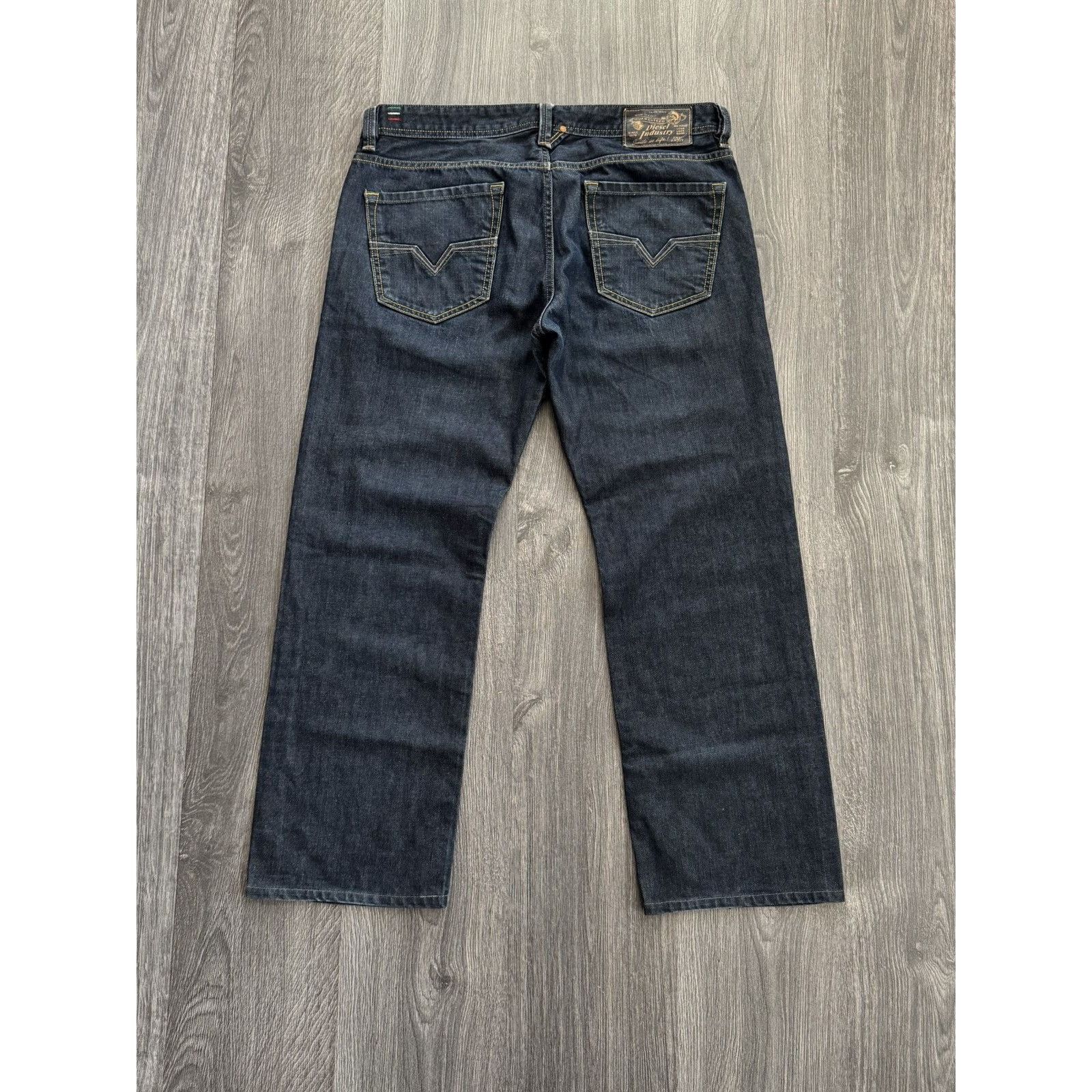 Diesel Y2K Vintage Diesel Navy Jeans made in Italy Size US 34 / EU 50 - 4 Thumbnail