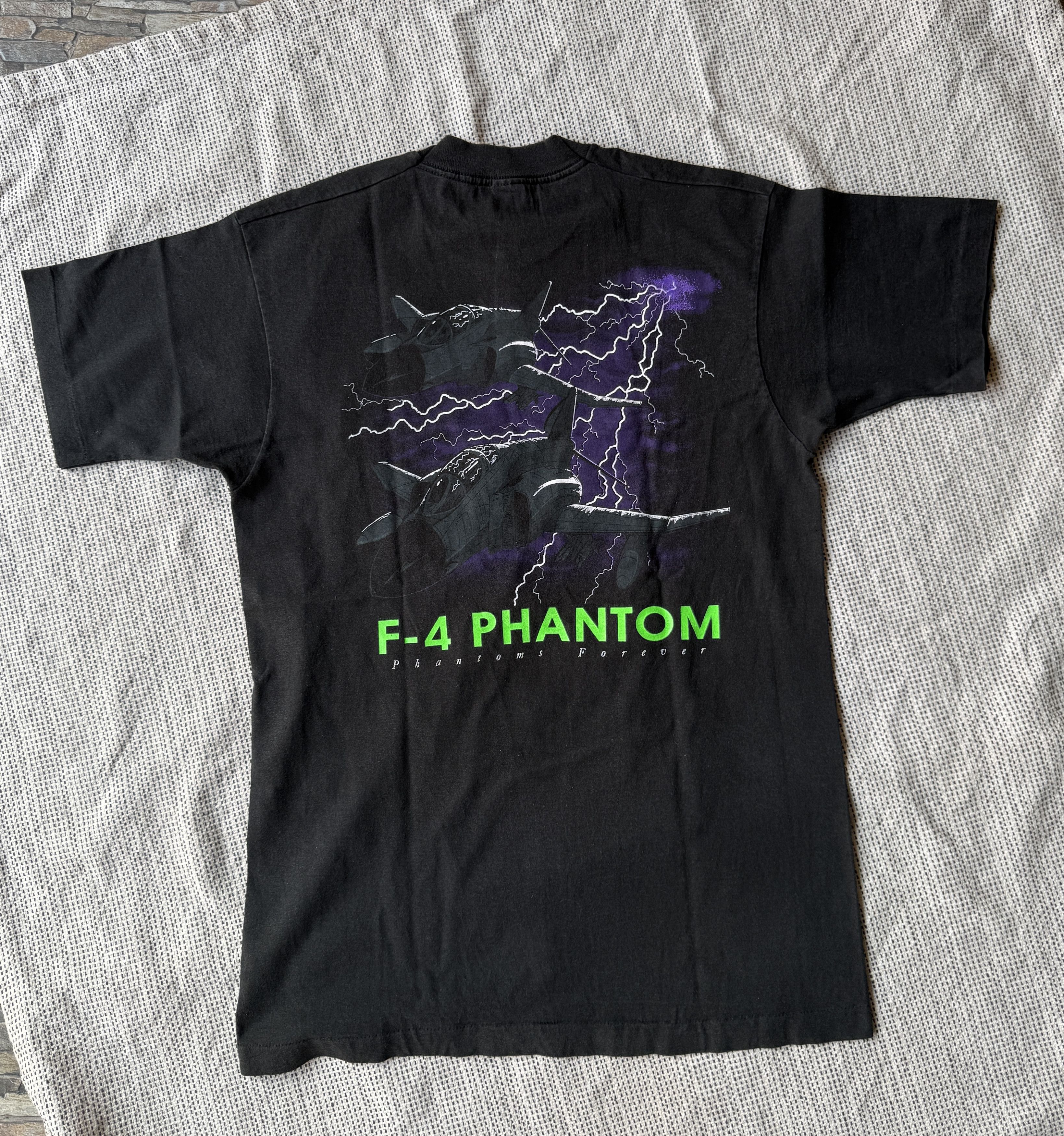 Fruit Of The Loom × Vintage Vintage F4 Phantom single stitch Fruit Of The Loom T-Shirts Size US L / EU 52-54 / 3 - 2 Thumbnail