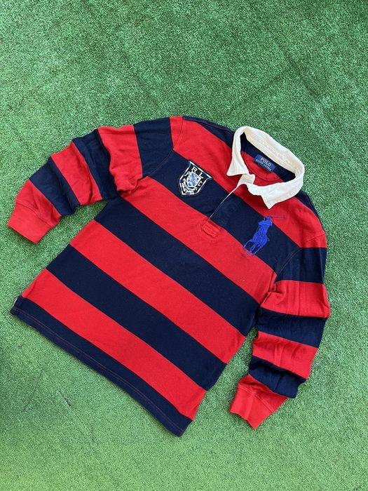 Polo Ralph Lauren Vintage Polo Ralph Lauren Rugby Jersey Striped
