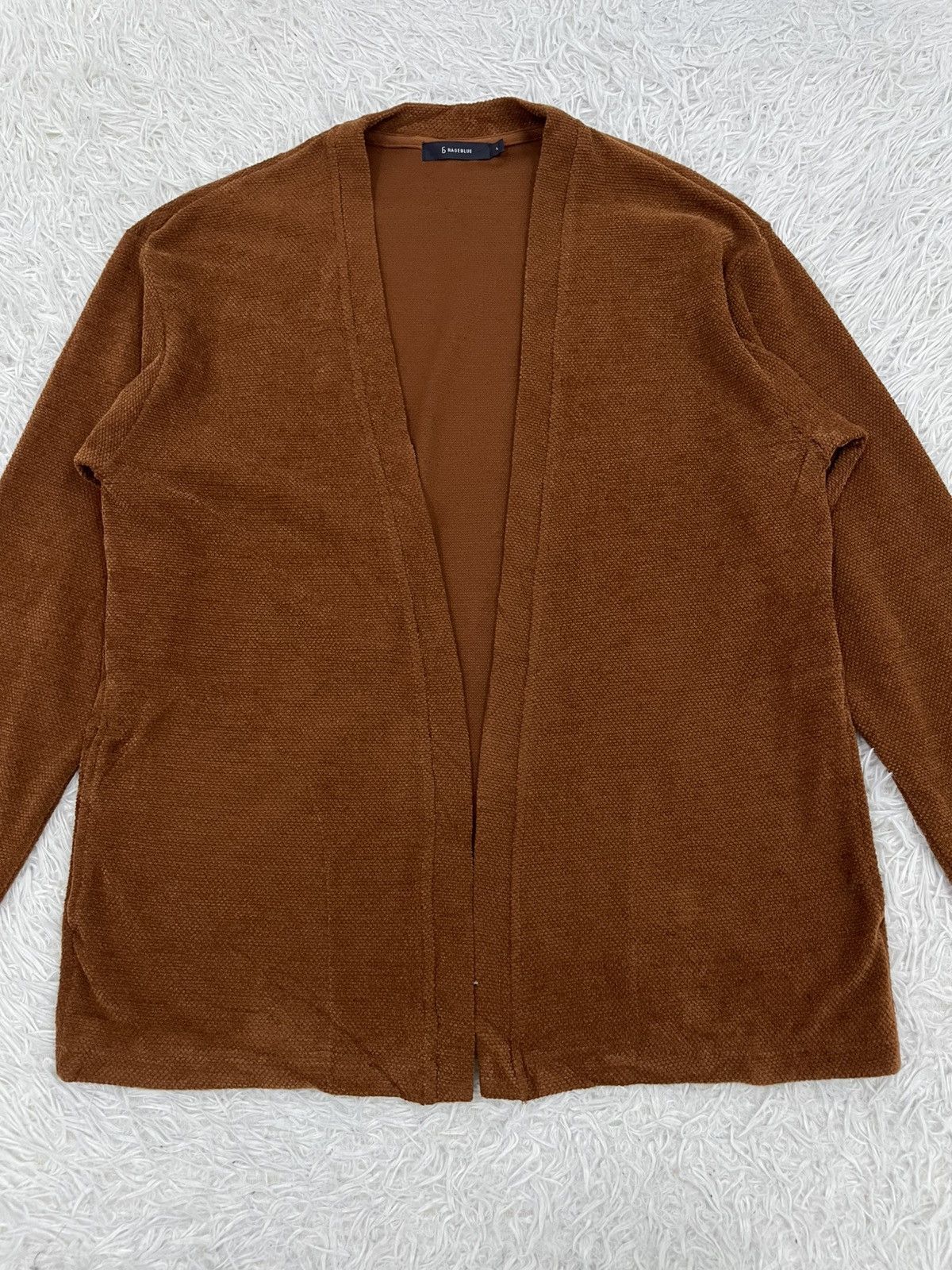 RAGEBLUE Rageblue Brown Cardigan Size US L / EU 52-54 / 3 - 3 Thumbnail