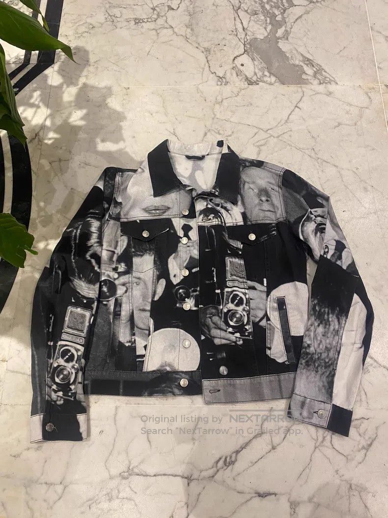 Dries Van Noten Dries Van Noten Marilyn Monroe Denim Jacket Size M / US 6-8 / IT 42-44 - 1 Thumbnail